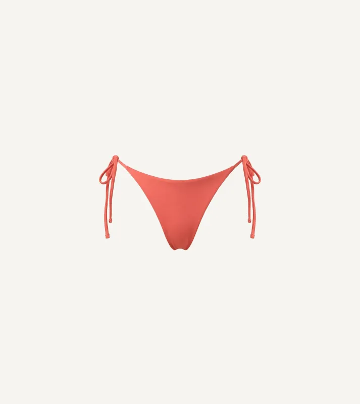 Esme Tie Side Bottom | Paprika made by Cleobella