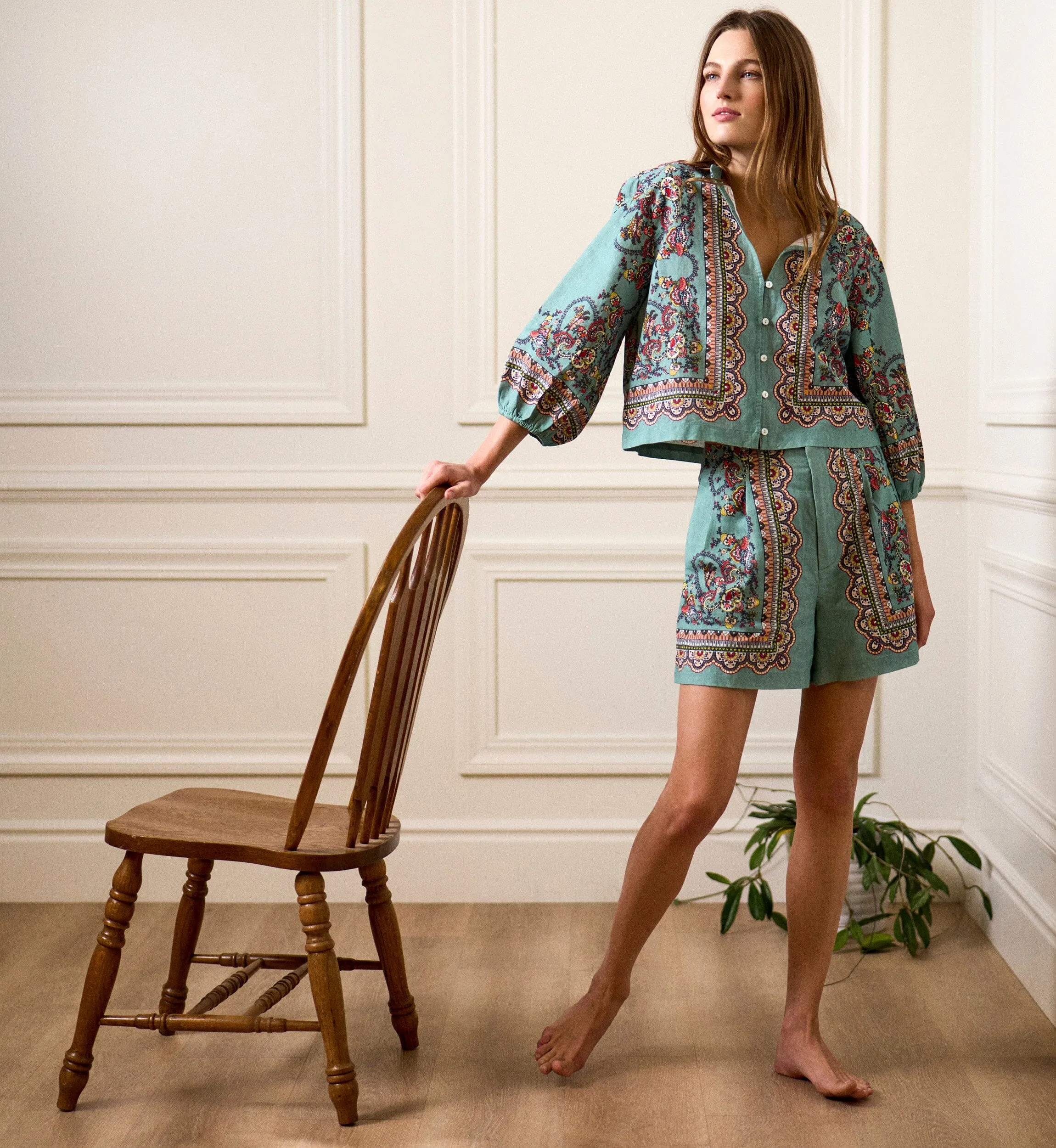 Noelle Blouse | Bleura sold by Cleobella product image thumbnail 2