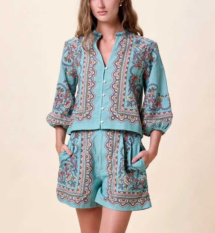 Noelle Blouse | Bleura made by Cleobella