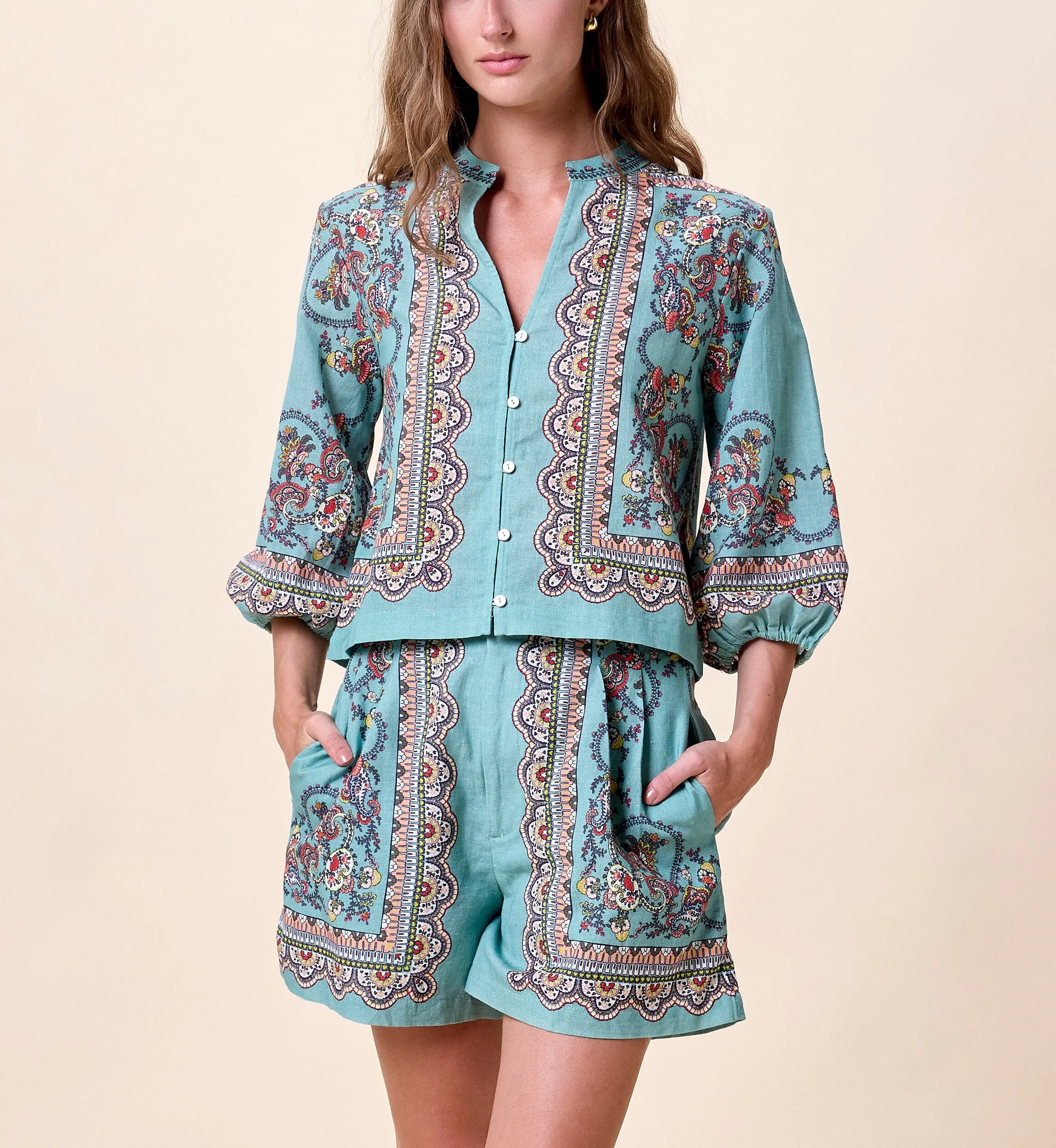 Noelle Blouse | Bleura sold by Cleobella