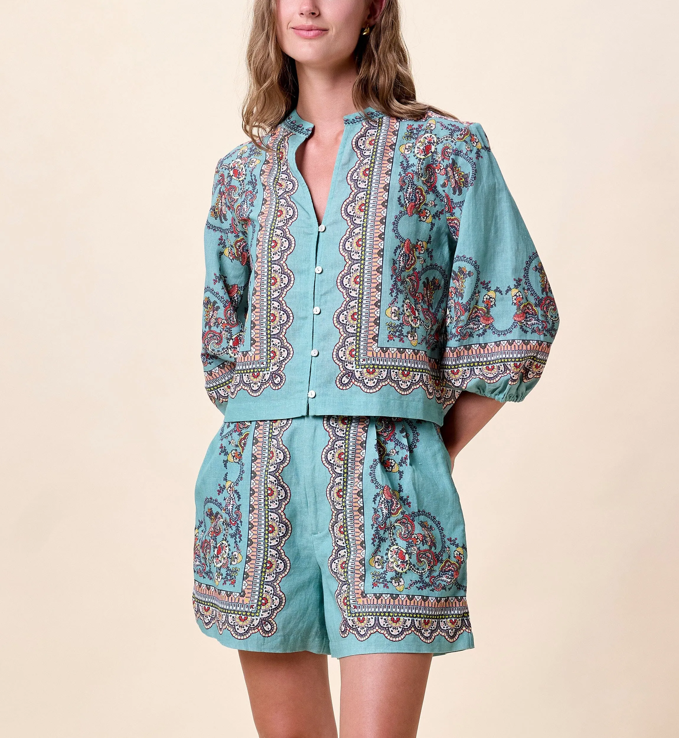 Noelle Blouse | Bleura sold by Cleobella product image thumbnail 3