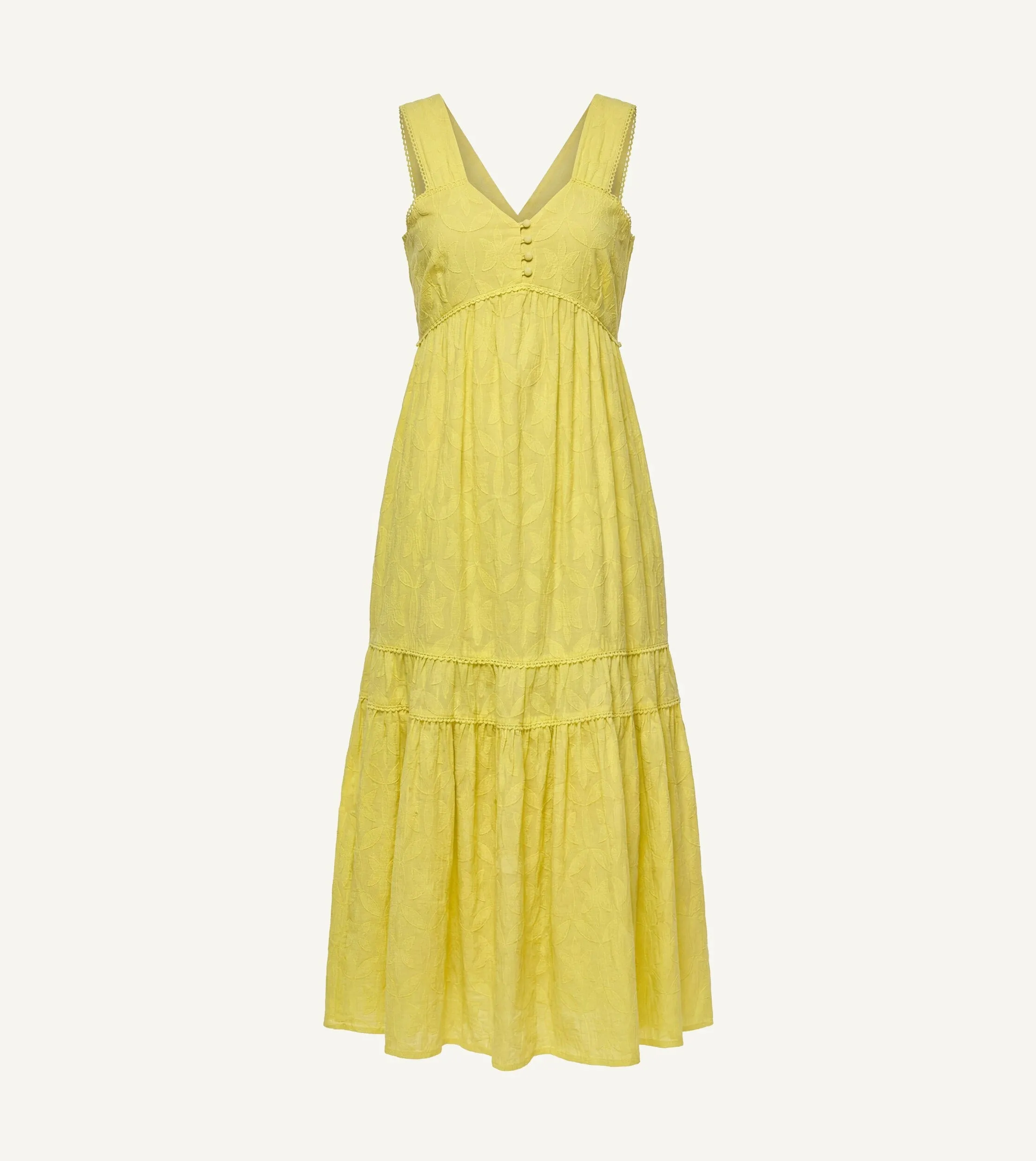 Ivette Midi Dress | Green Sheen sold by Cleobella