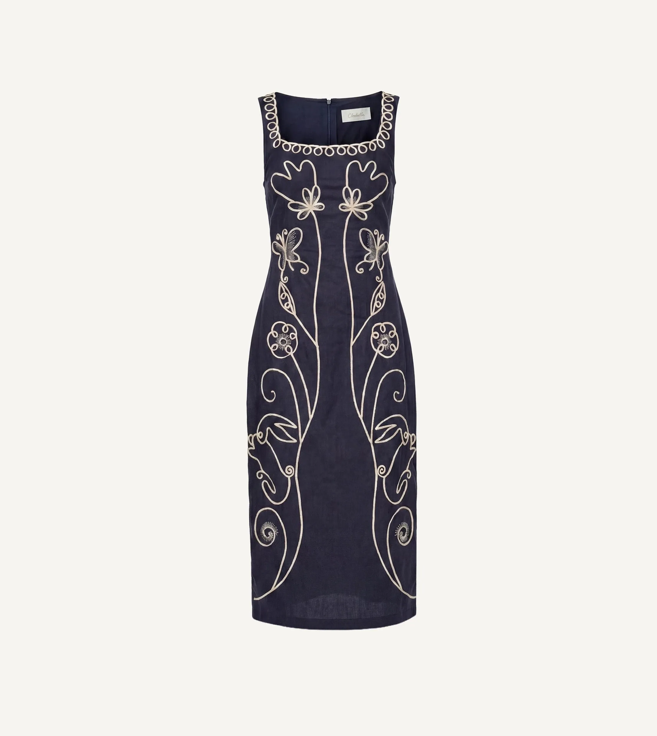 Ruxandra Midi Dress | Black sold by Cleobella