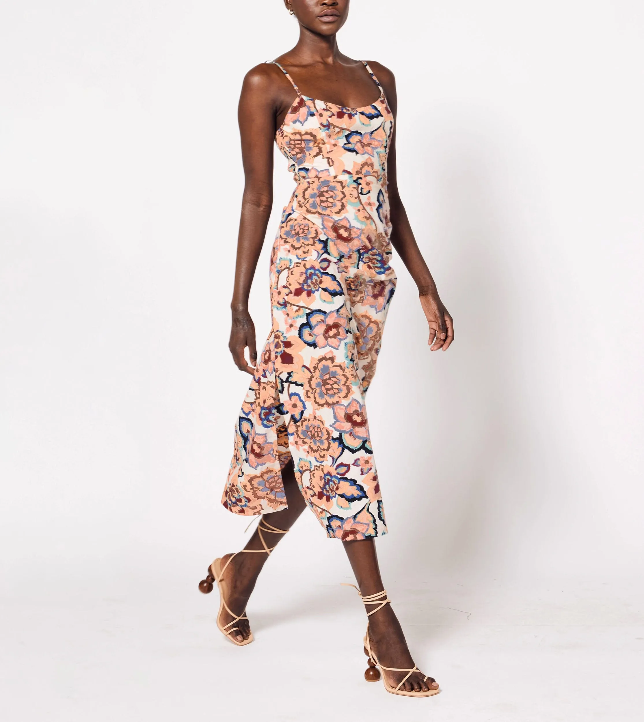 Geraldine Midi Dress | Desert Floral sold by Cleobella product image thumbnail 4
