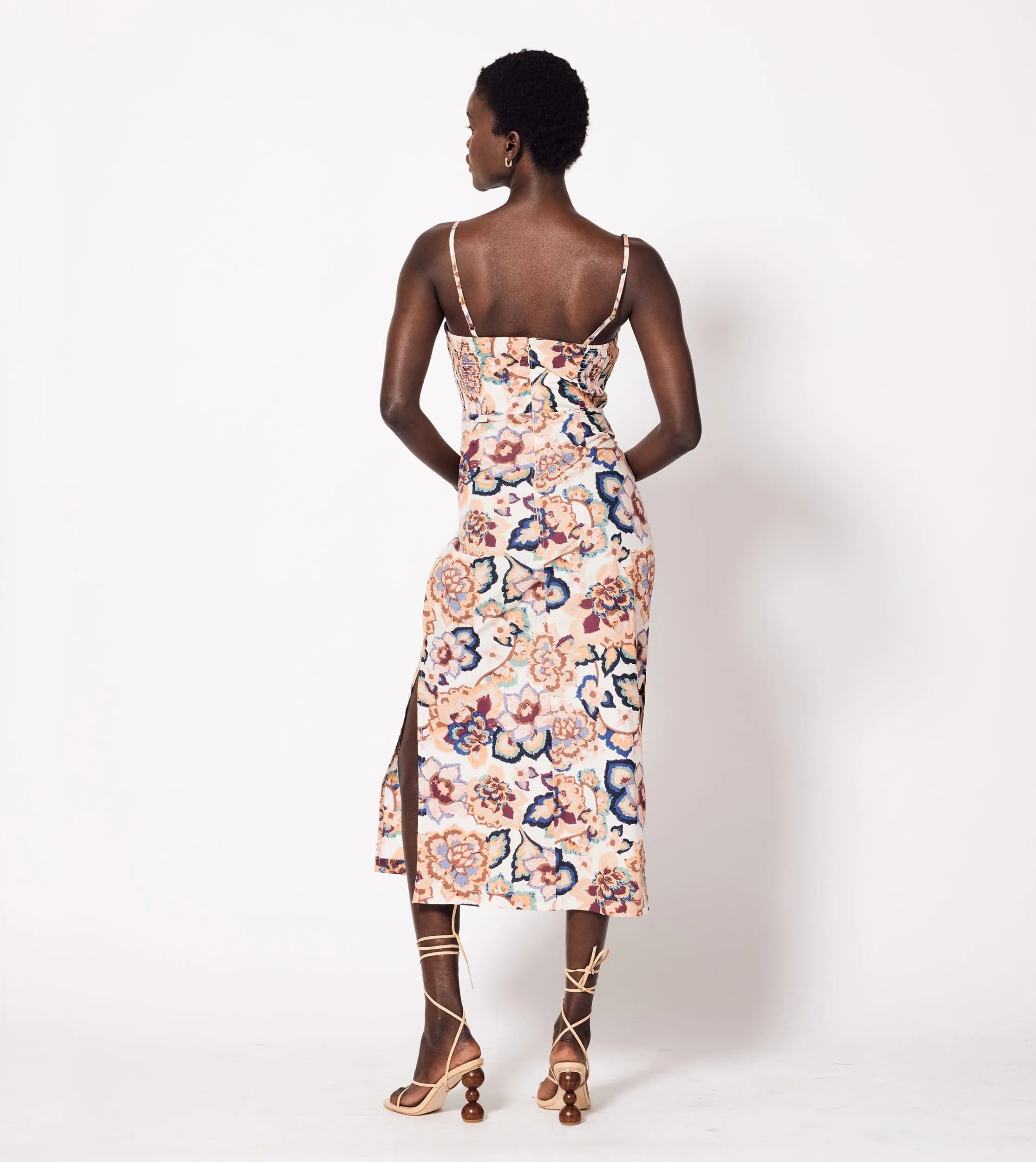 Geraldine Midi Dress | Desert Floral sold by Cleobella product image thumbnail 5