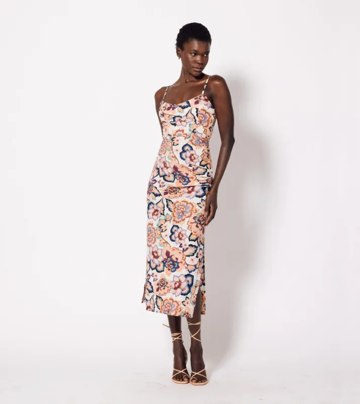 Geraldine Midi Dress | Desert Floral sold by Cleobella