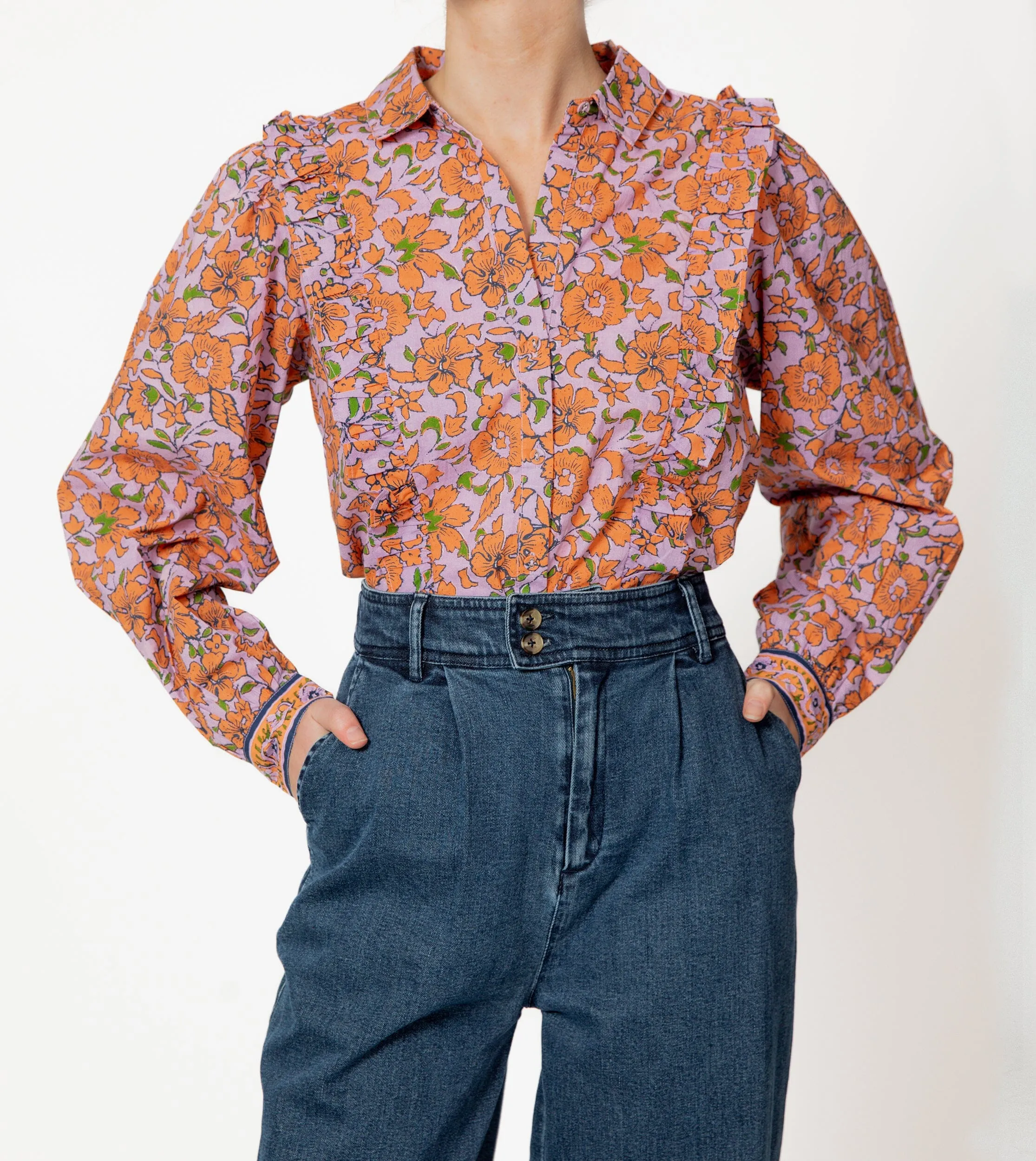 Laine Blouse | Asilah sold by Cleobella