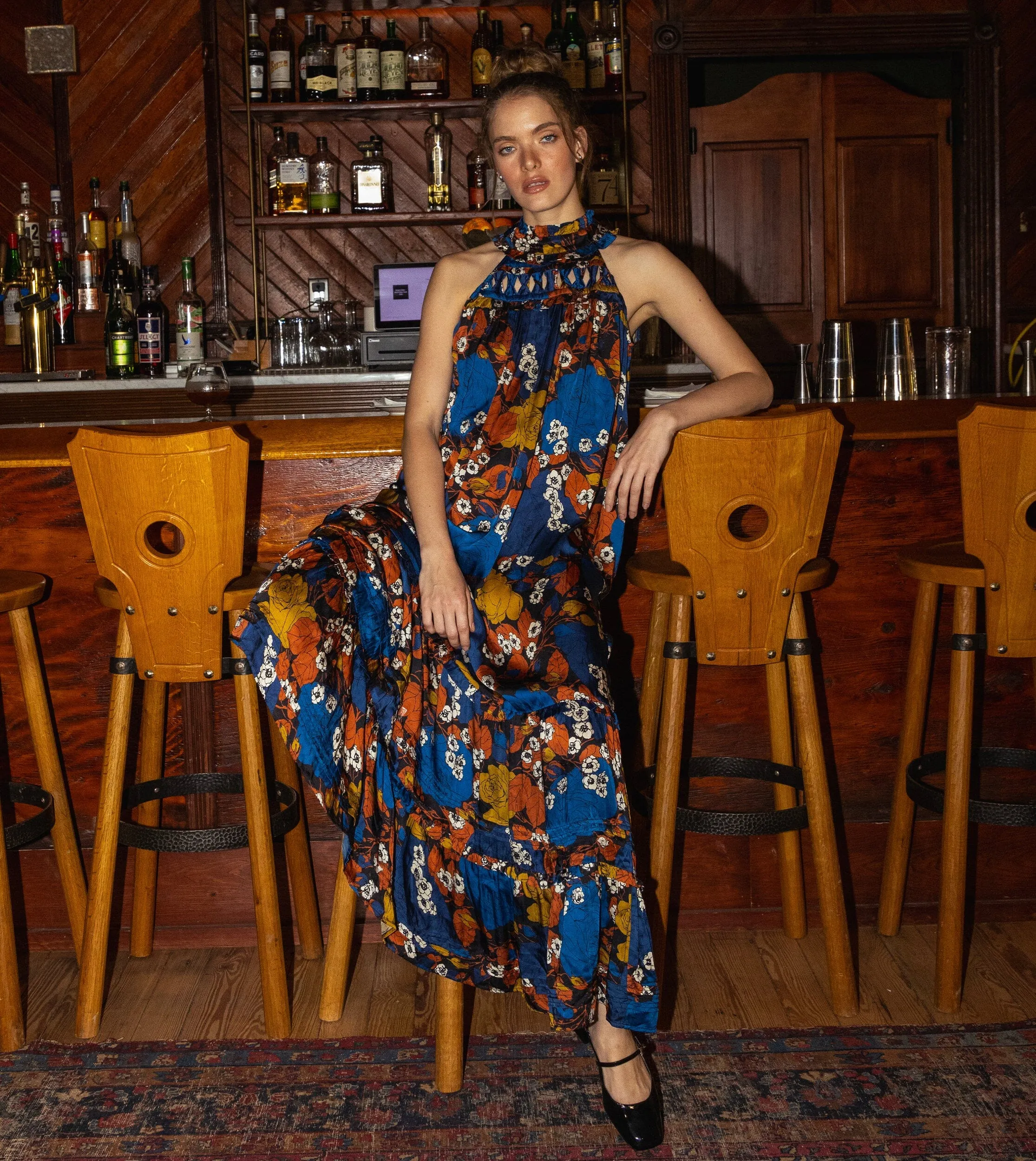 Camille Maxi Dress | Sakura sold by Cleobella product image thumbnail 2