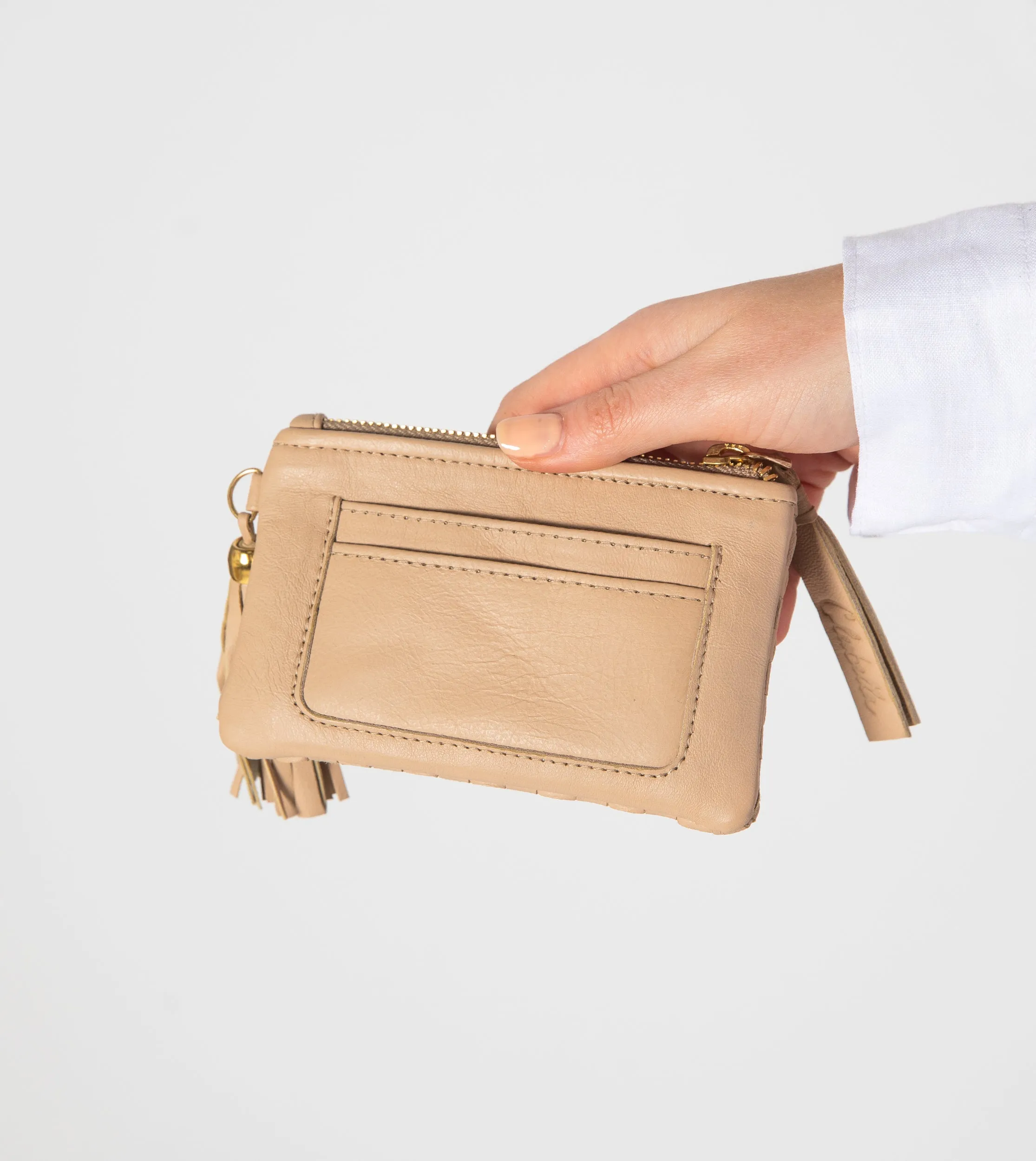Marisa Coin Purse | Bone sold by Cleobella product image thumbnail 2