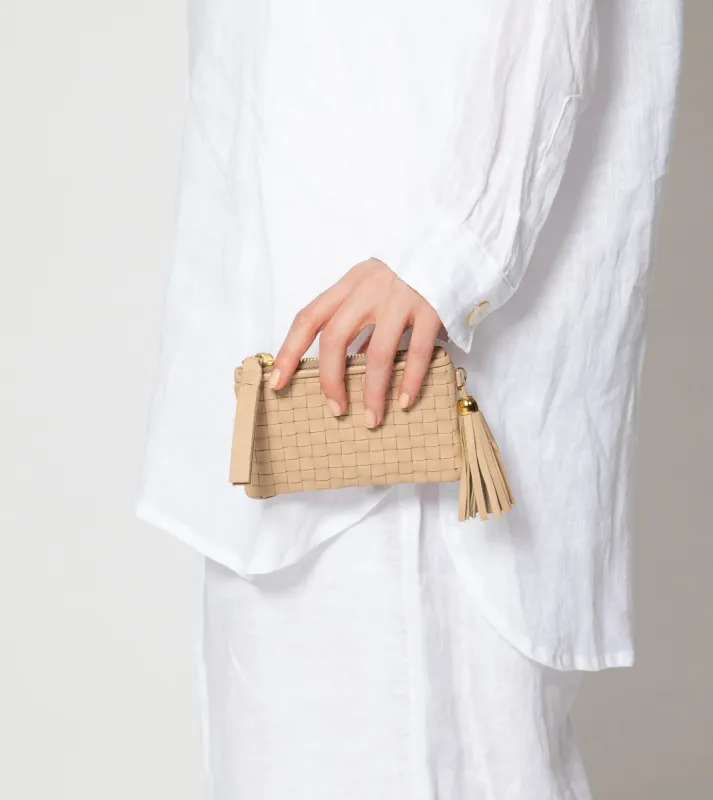 Marisa Coin Purse | Bone sold by Cleobella