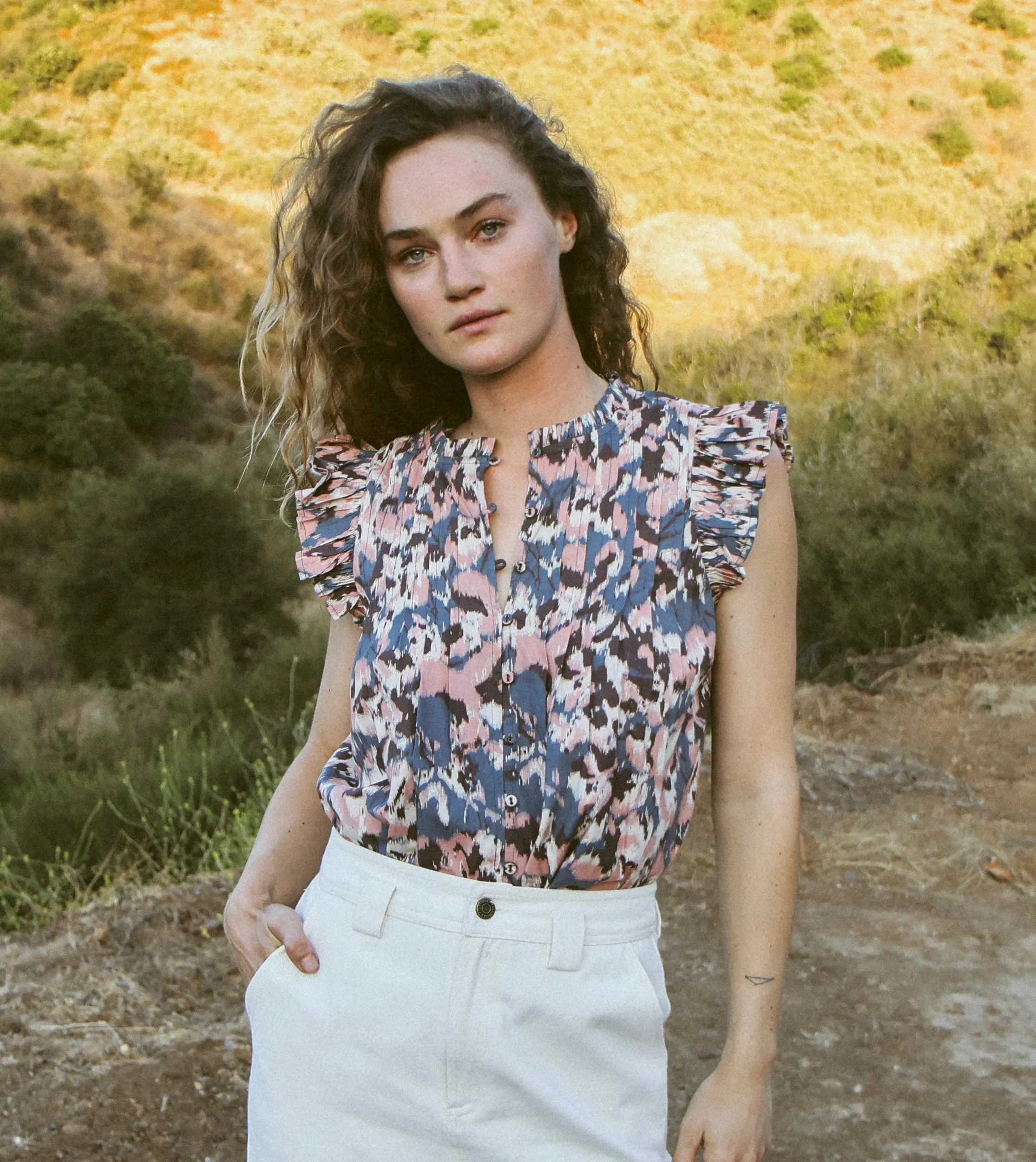 Maritza Blouse | Le Jules sold by Cleobella product image thumbnail 2