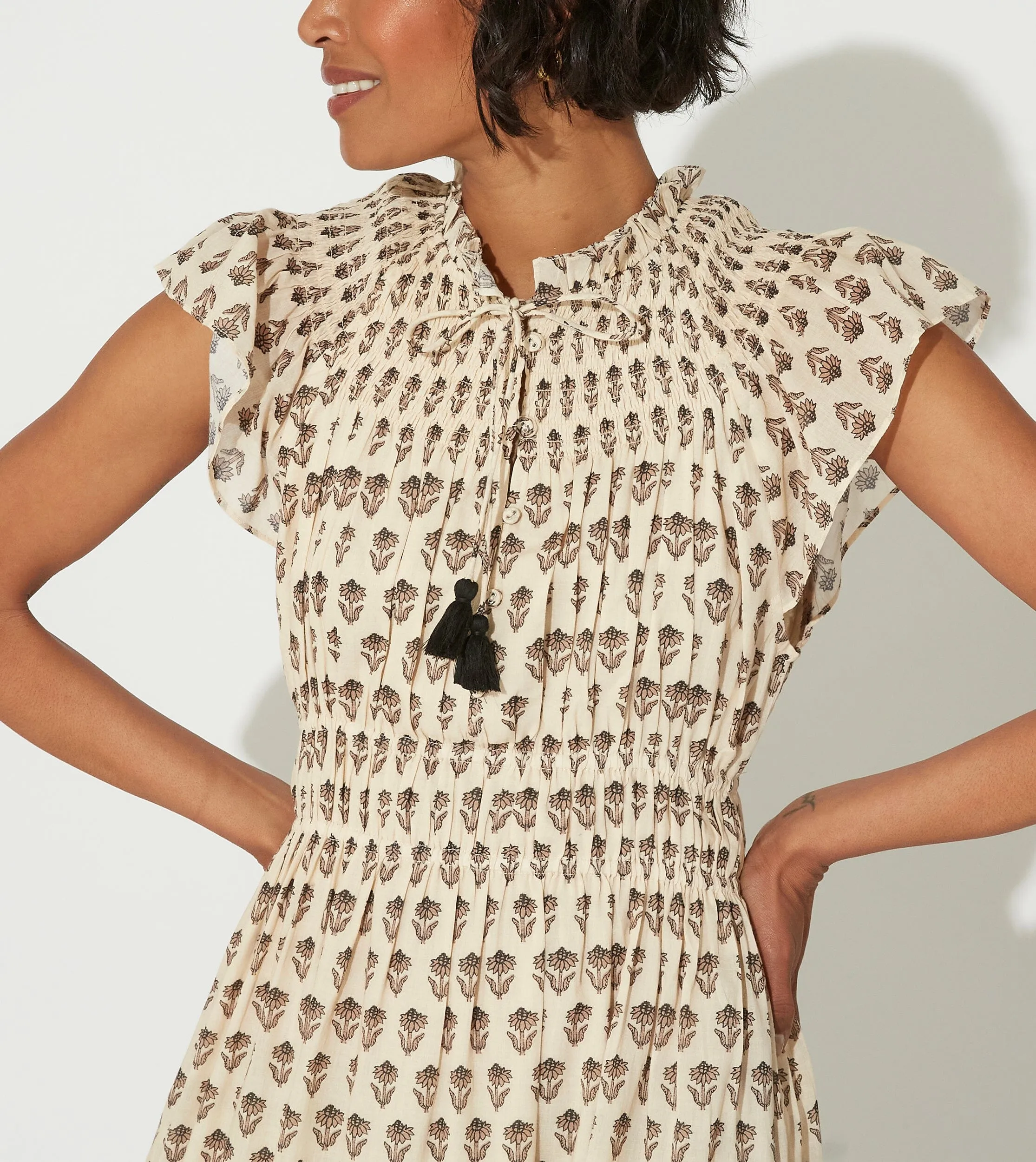 Indira Ankle Dress | Delilah sold by Cleobella product image thumbnail 2