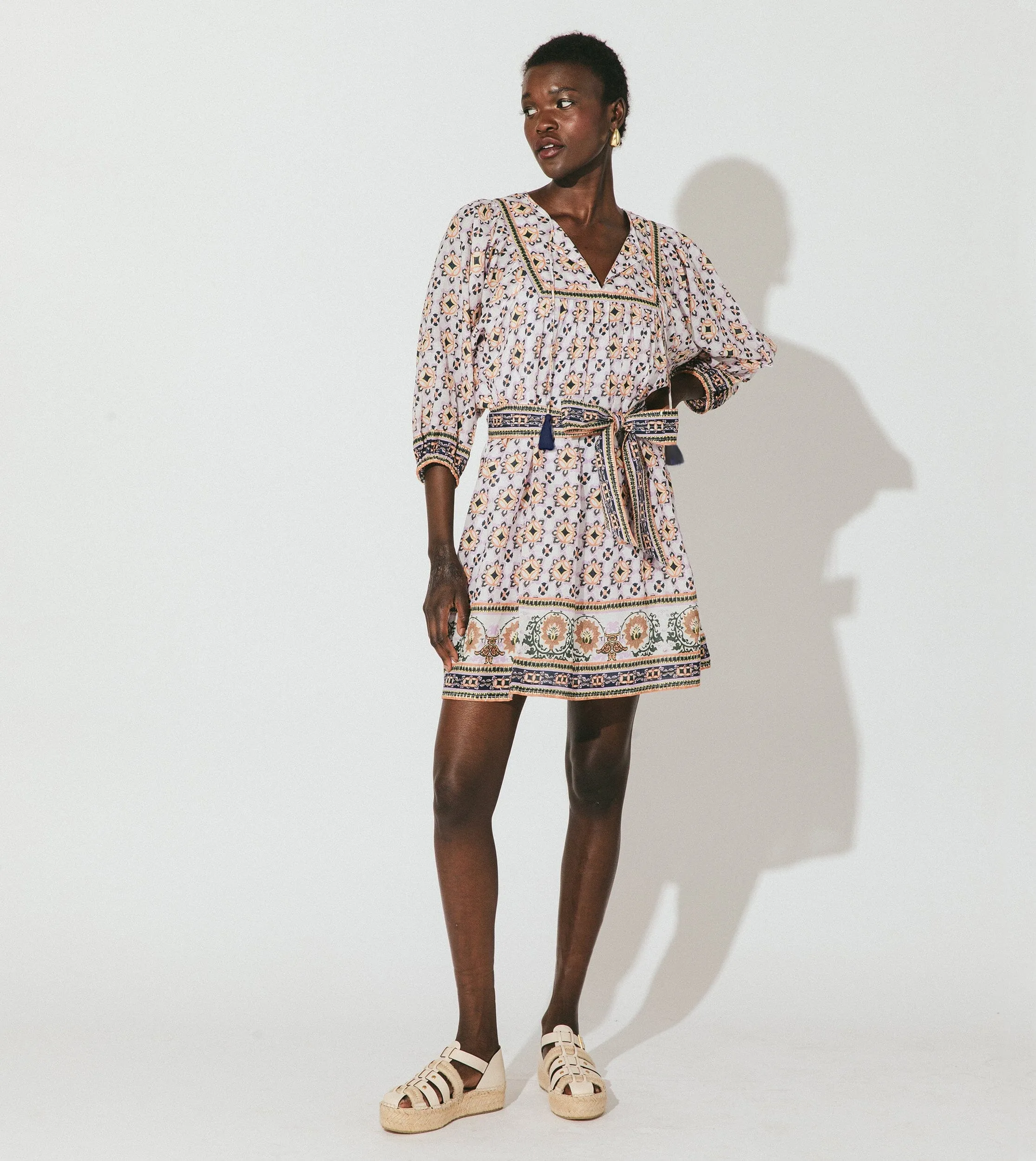 Giovanna Mini Dress | Marrakesh sold by Cleobella product image thumbnail 3
