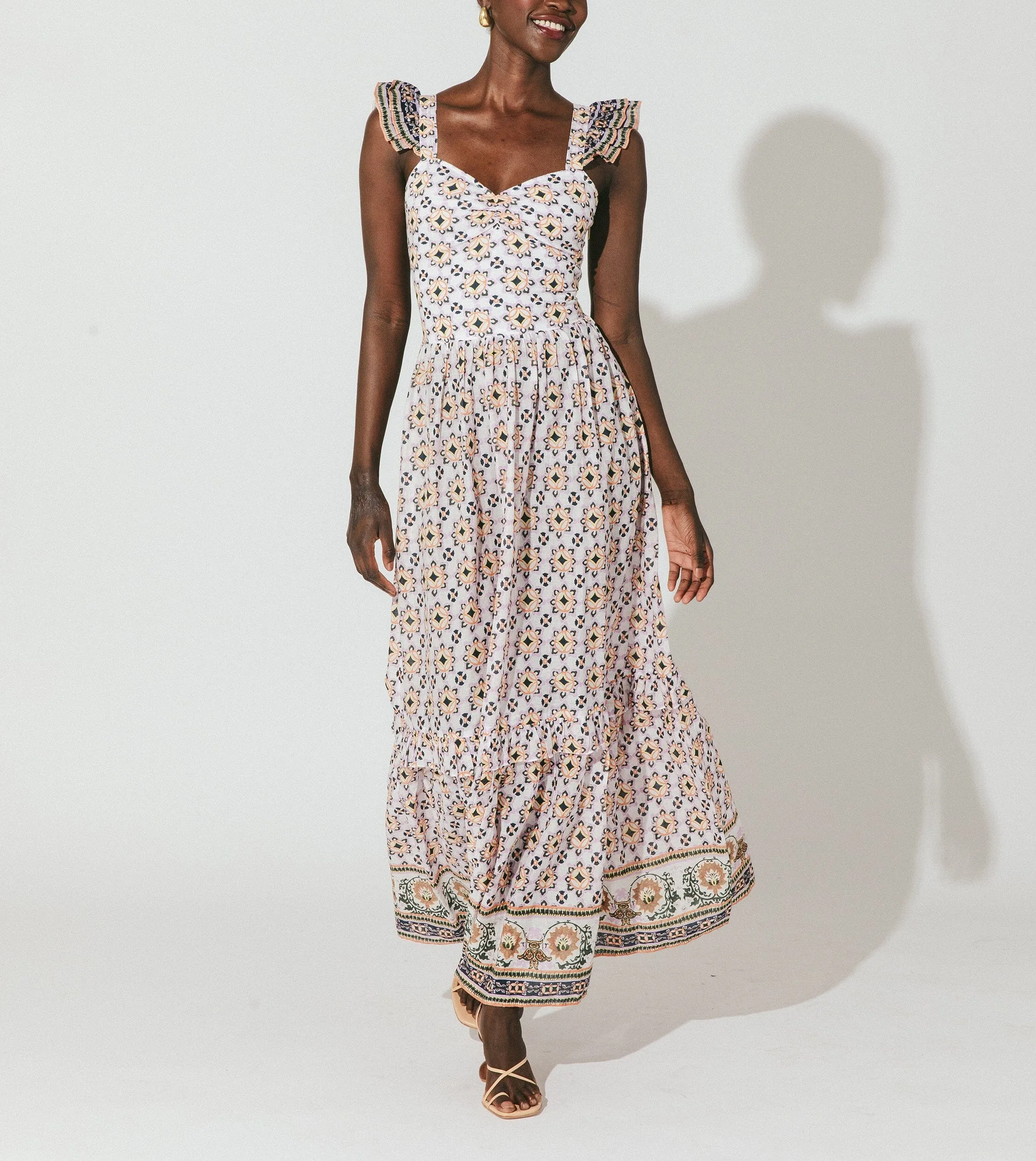 Nica Maxi Dress | Marrakesh sold by Cleobella product image thumbnail 3