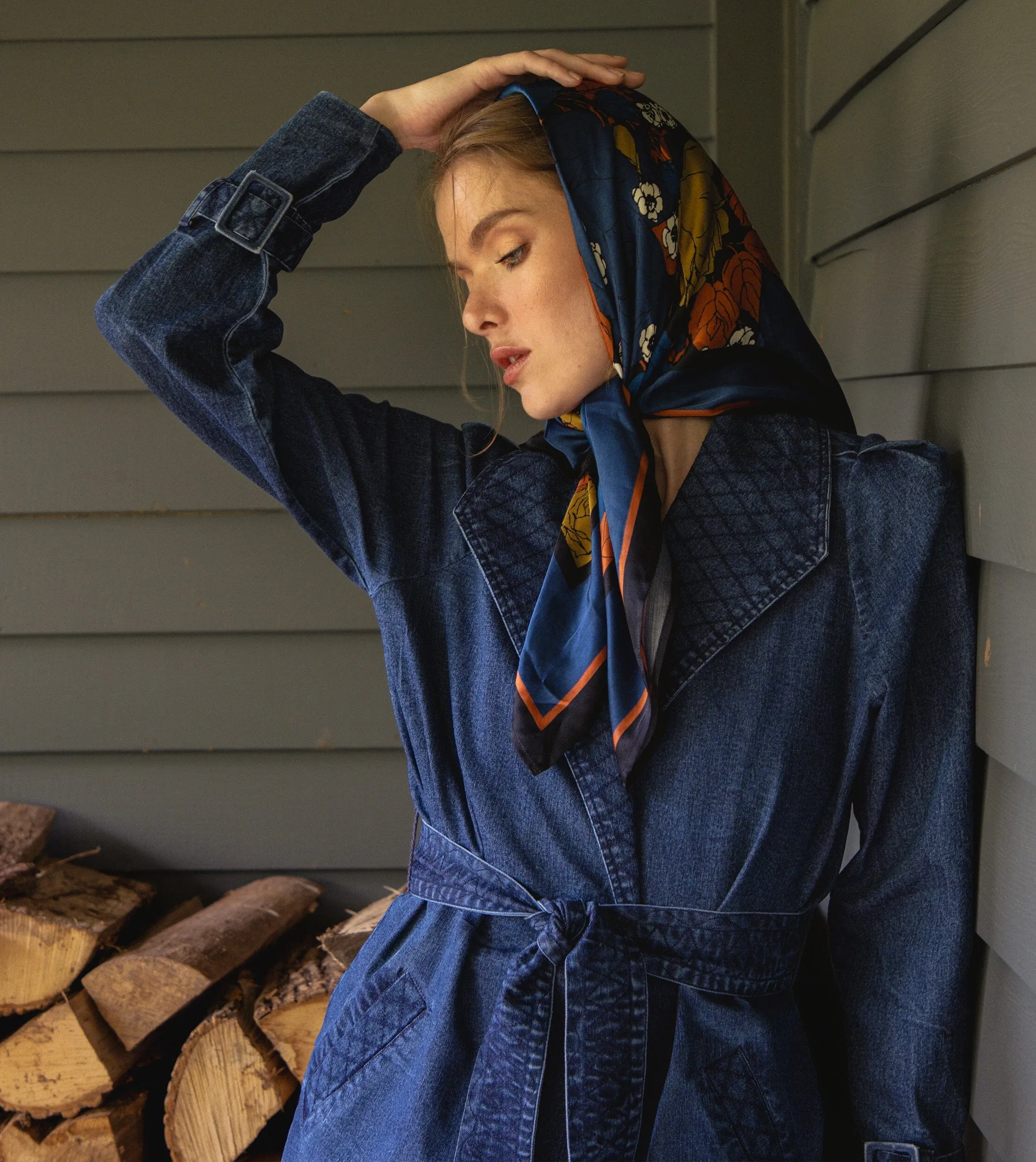 Kelly Scarf | Sakura sold by Cleobella product image thumbnail 2