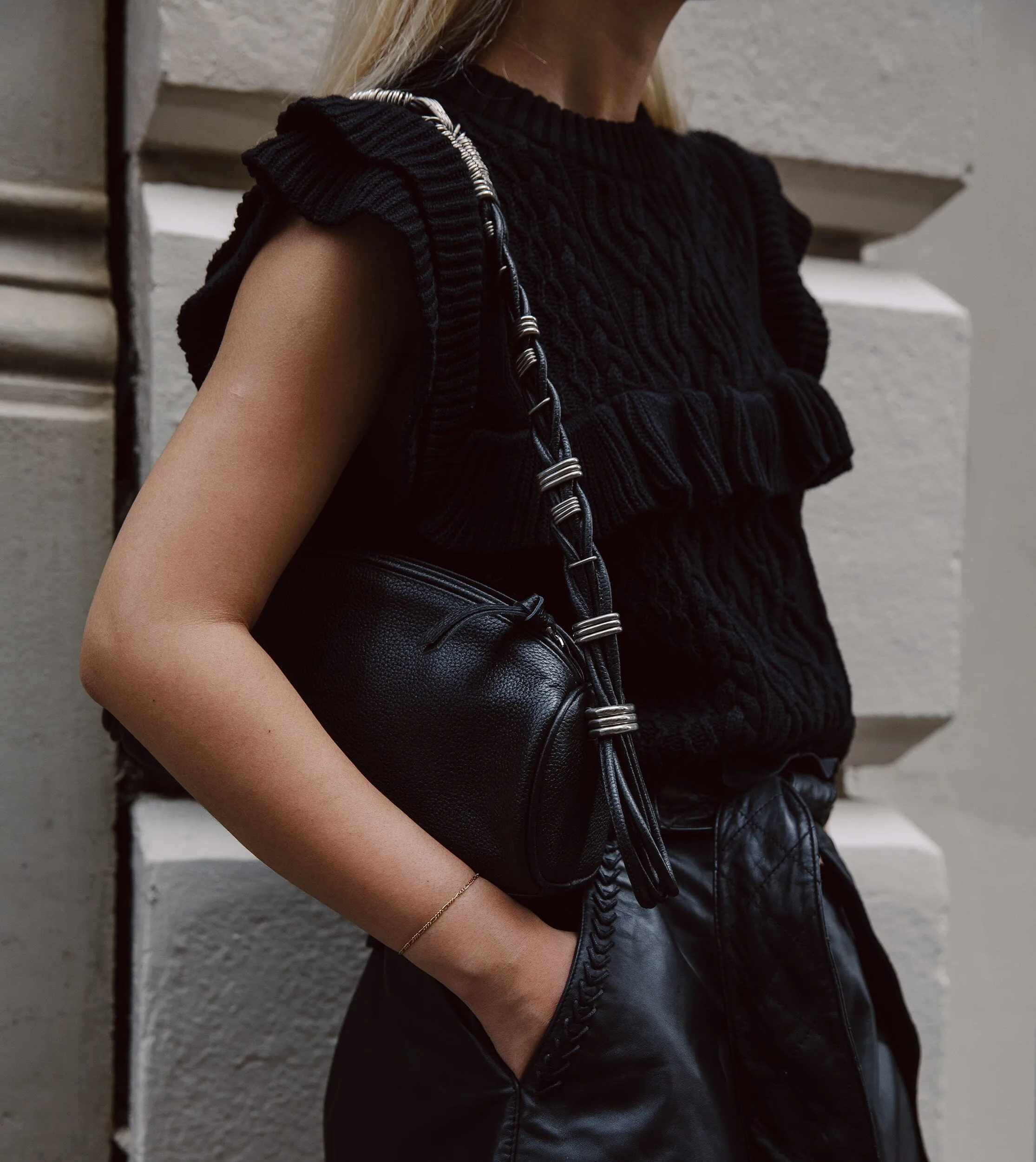 Toledo Handbag | Black sold by Cleobella product image thumbnail 4