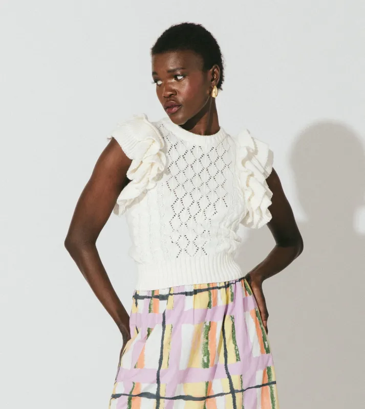 Hedda Sweater | Ivory sold by Cleobella