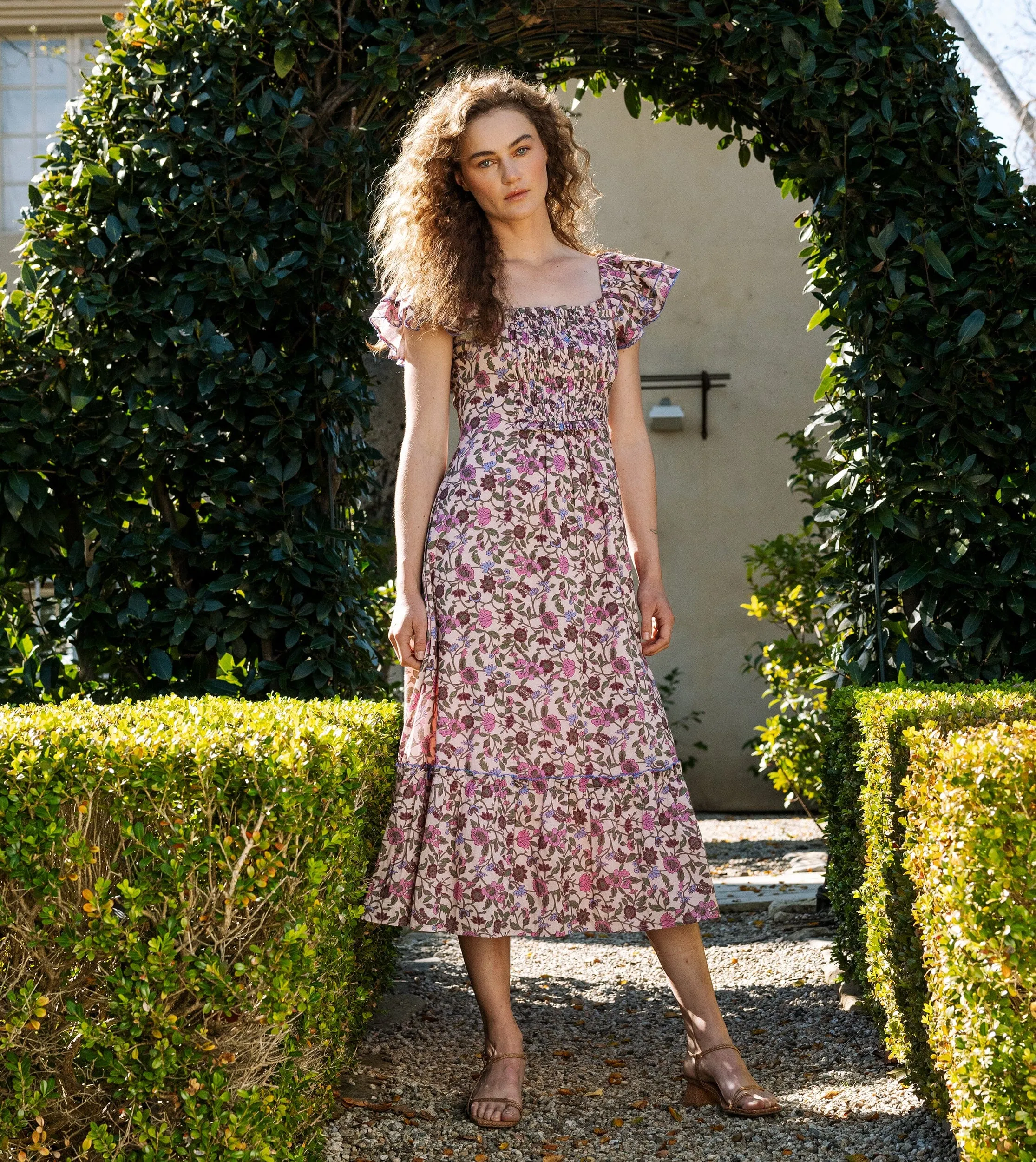 Anika Ankle Dress | Kaia sold by Cleobella product image thumbnail 2