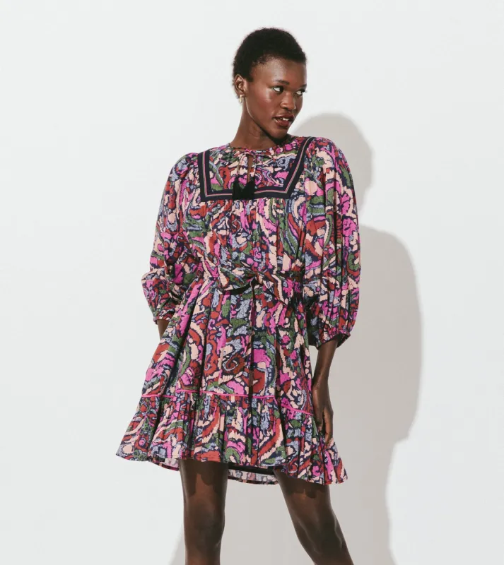 Rafaela Mini Dress | Corozal sold by Cleobella