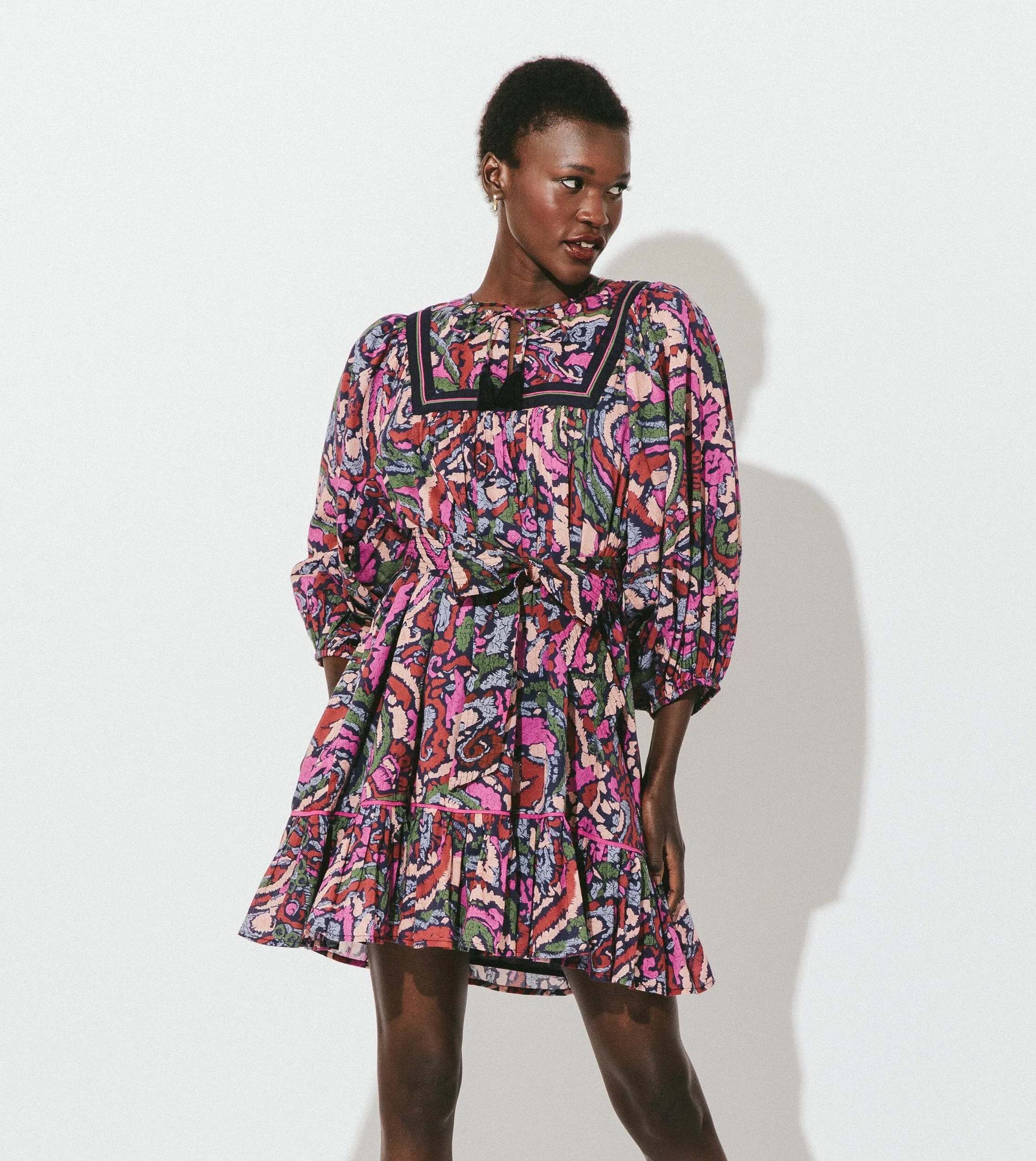 Rafaela Mini Dress | Corozal sold by Cleobella