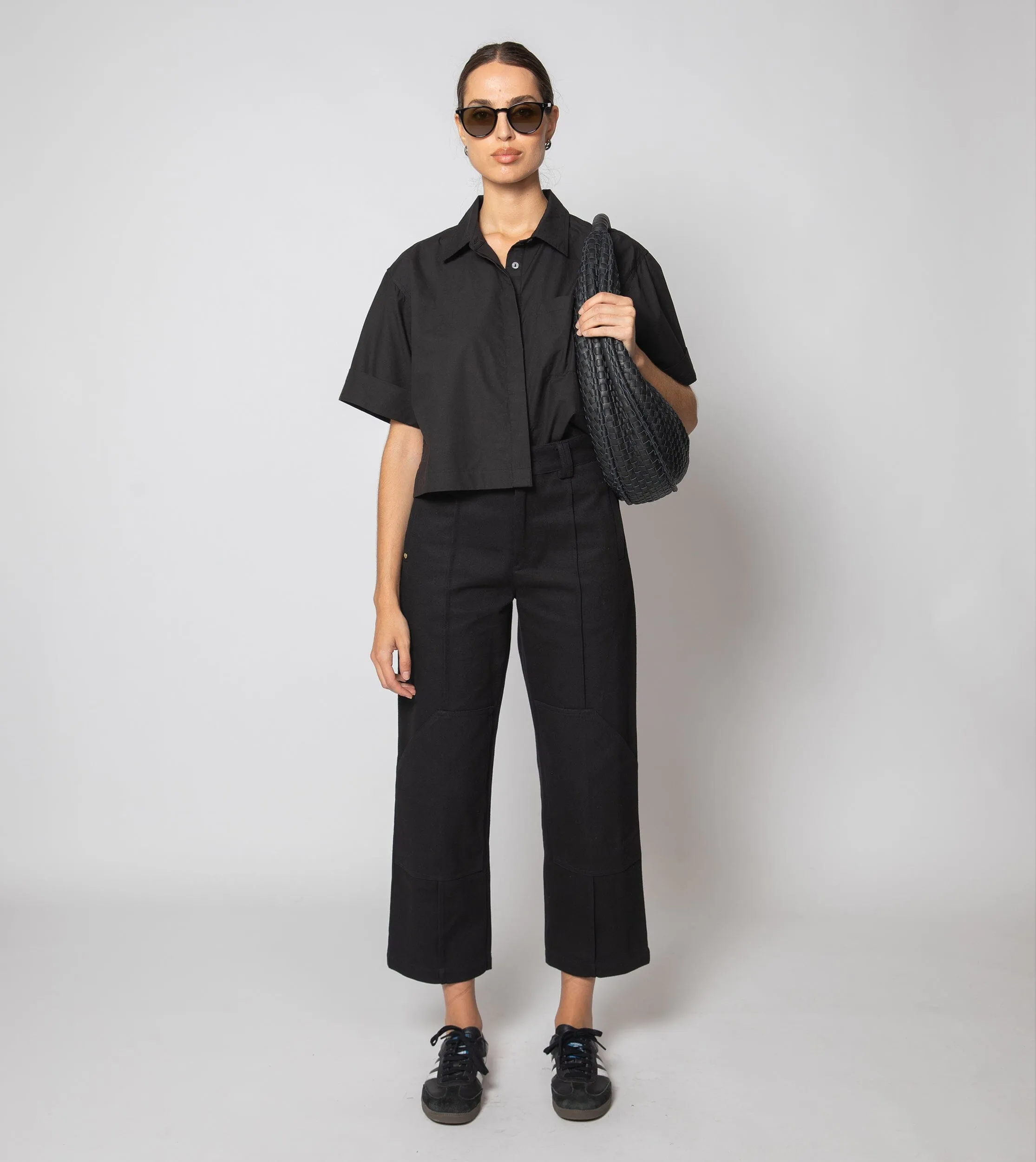 Ama Blouse | Black sold by Cleobella