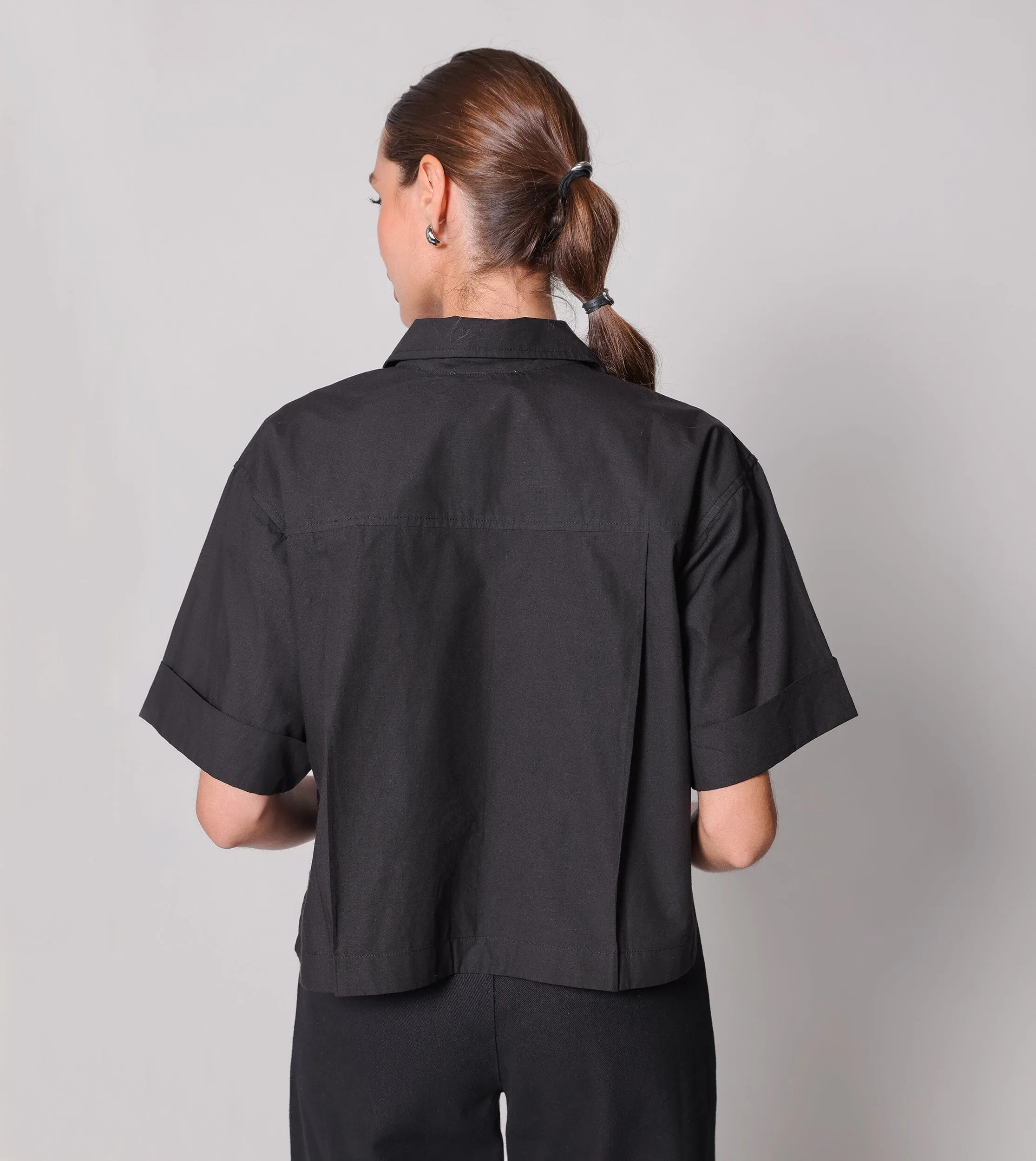 Ama Blouse | Black sold by Cleobella product image thumbnail 4
