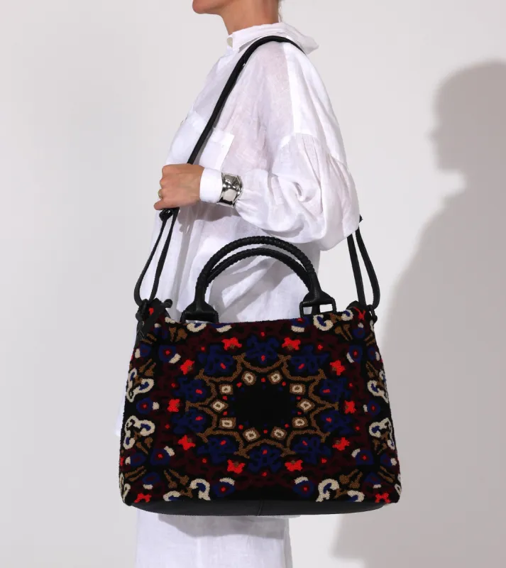 Venezia Weekender | Black Multi sold by Cleobella