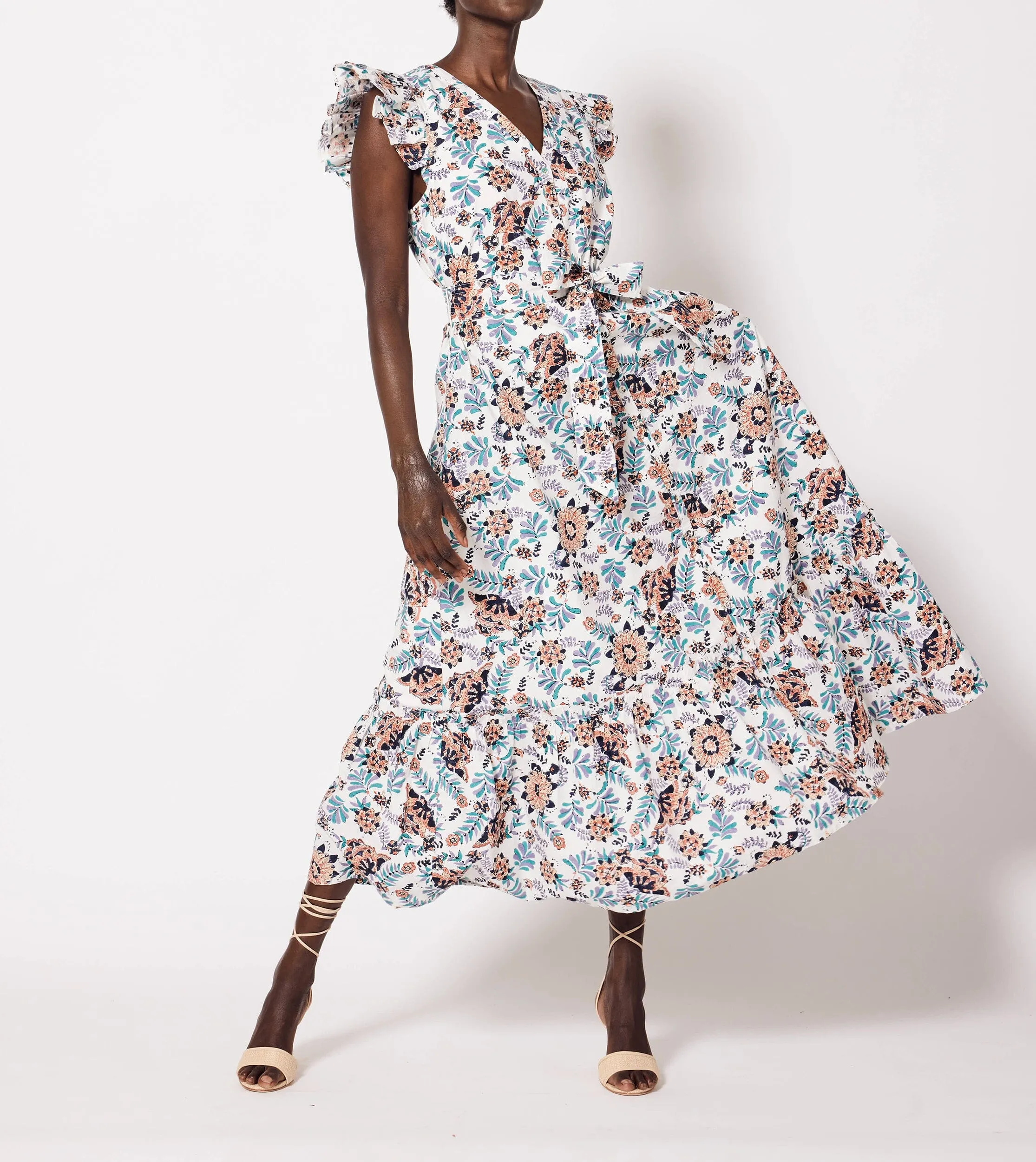 Noricel Ankle Dress | Miramonte sold by Cleobella product image thumbnail 3