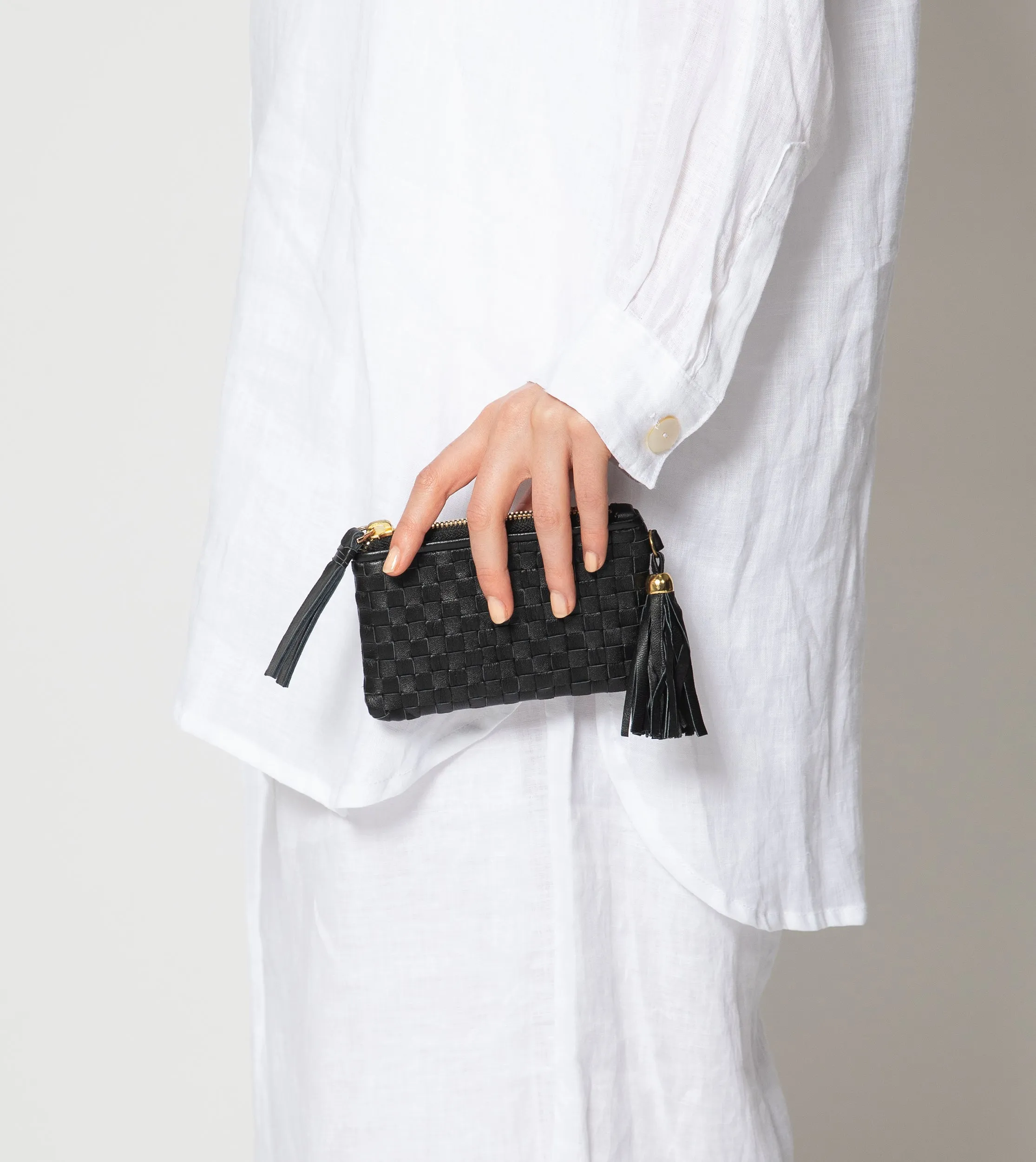 Marisa Coin Purse | Black sold by Cleobella