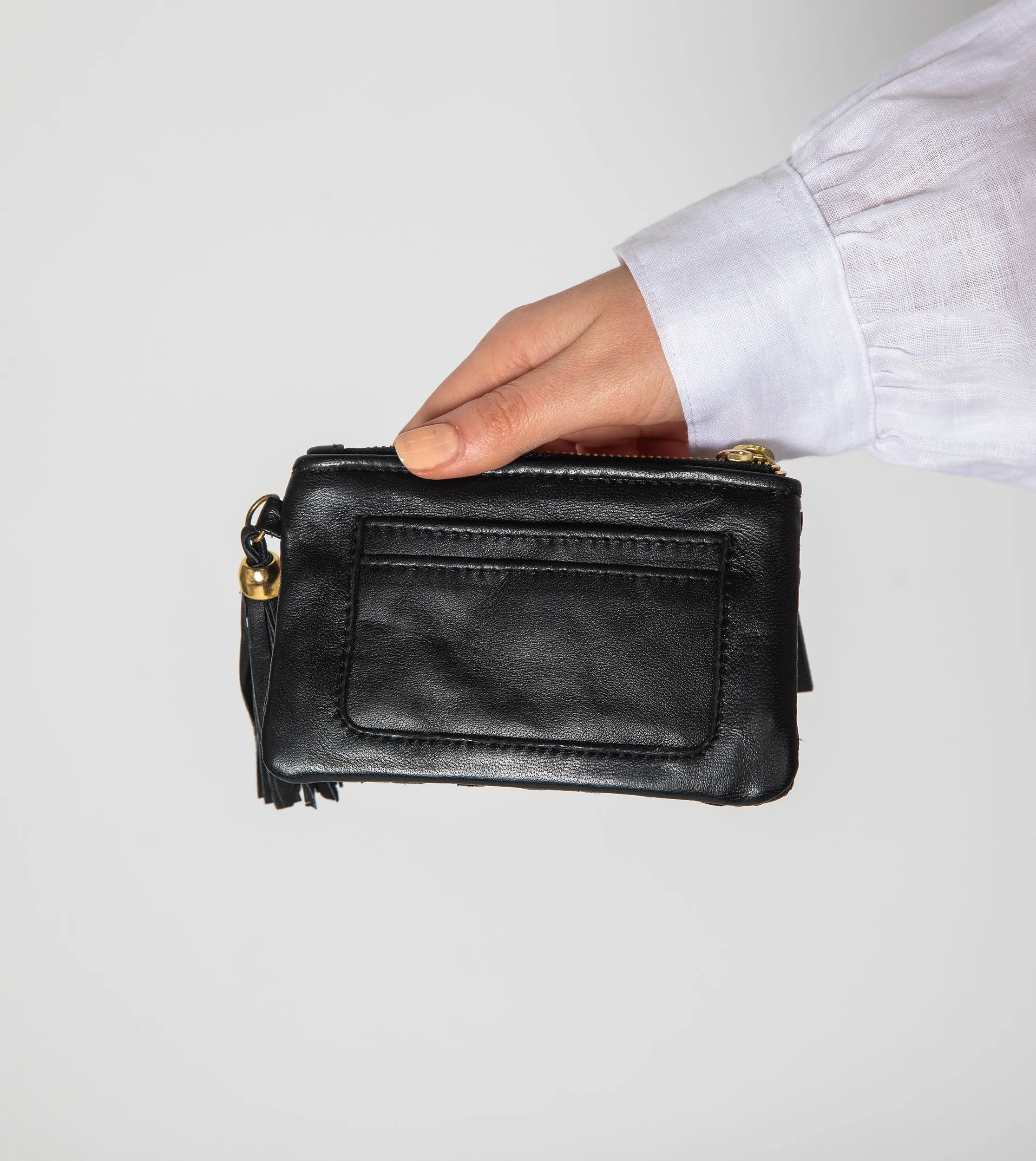 Marisa Coin Purse | Black sold by Cleobella product image thumbnail 2