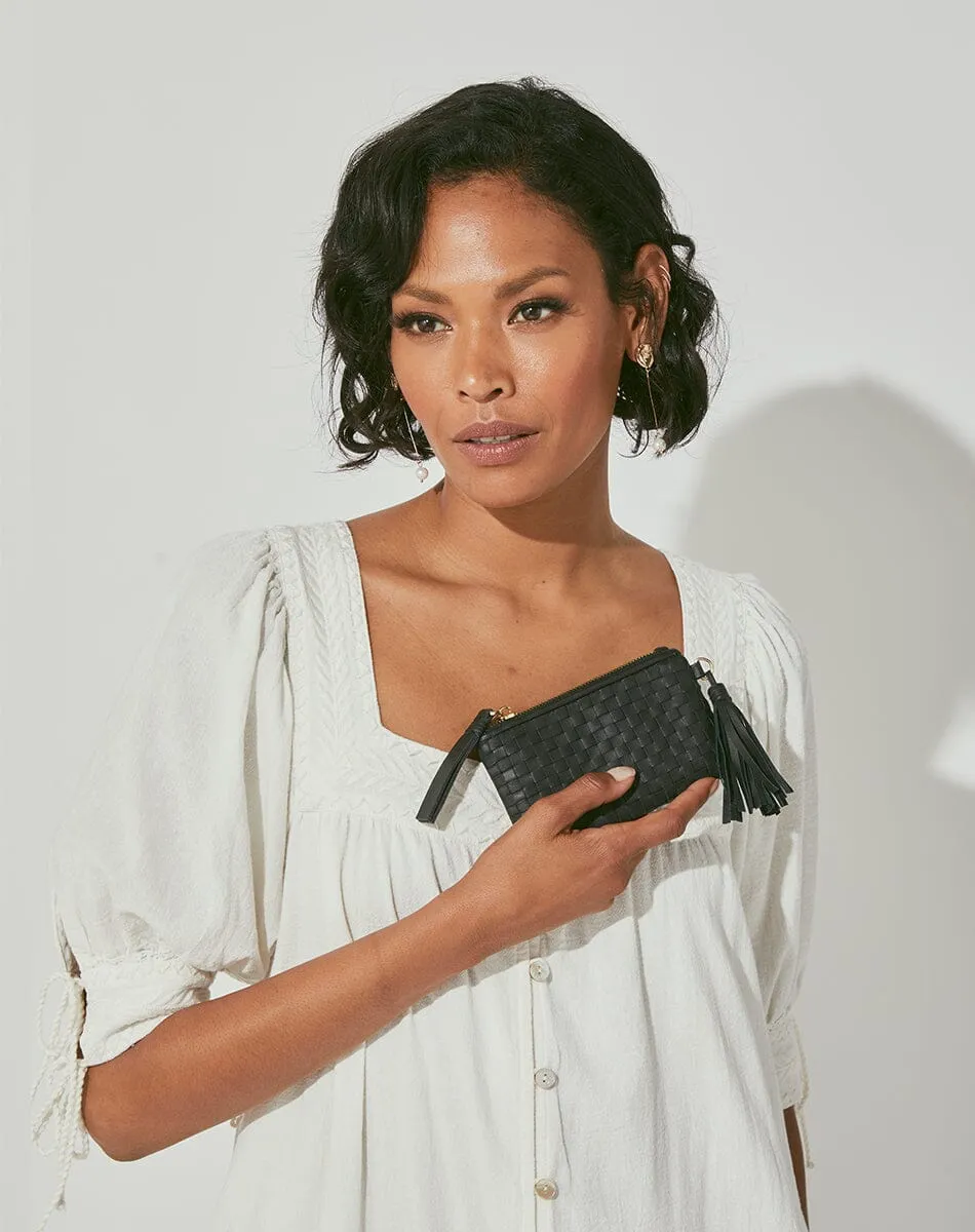 Marisa Coin Purse | Black sold by Cleobella product image thumbnail 4