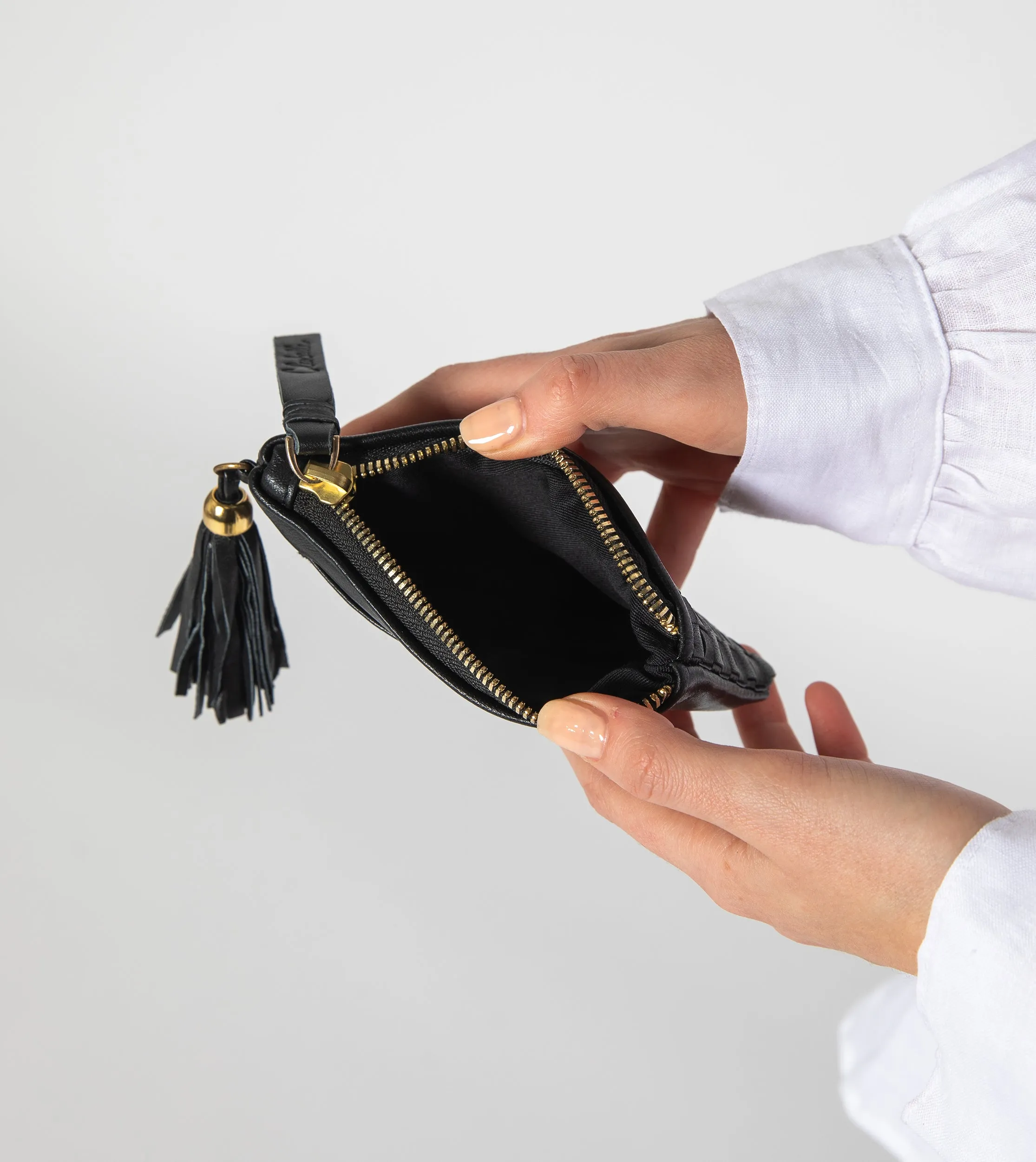 Marisa Coin Purse | Black sold by Cleobella product image thumbnail 3