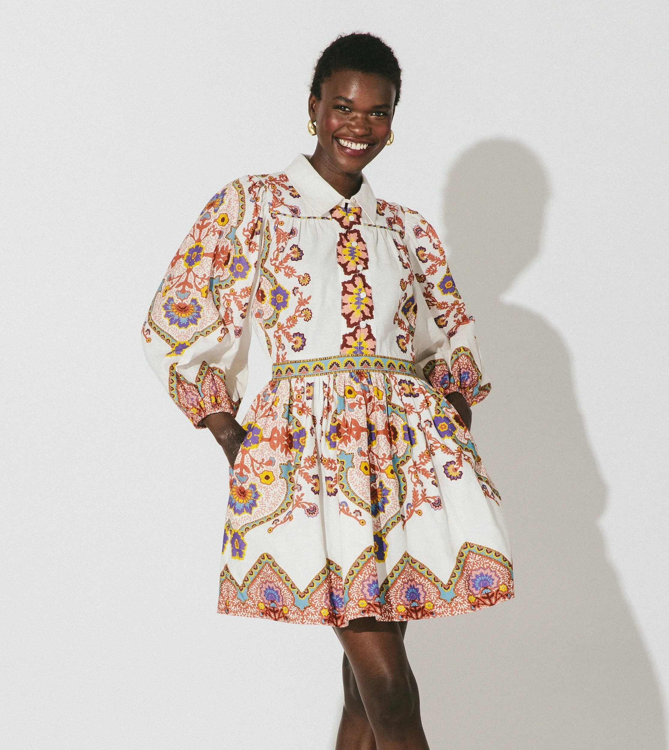 Leigh Mini Dress | Lagos sold by Cleobella