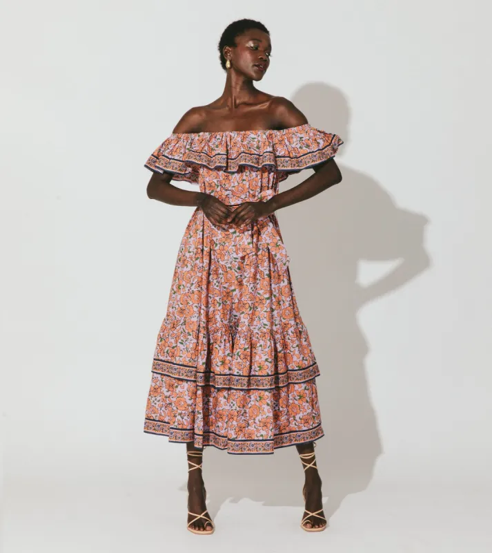 Marianne Midi Dress | Asilah sold by Cleobella