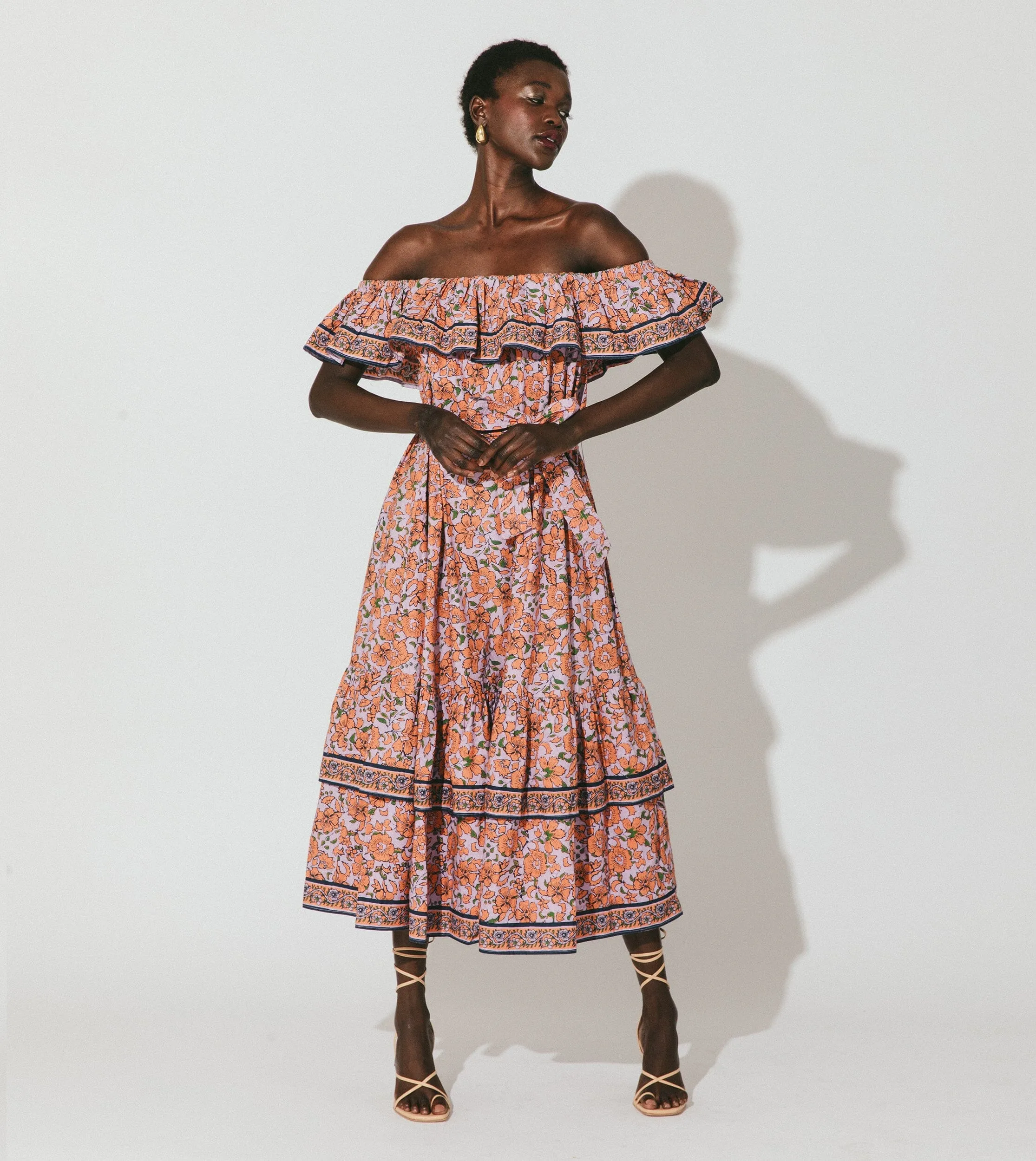 Marianne Midi Dress | Asilah sold by Cleobella