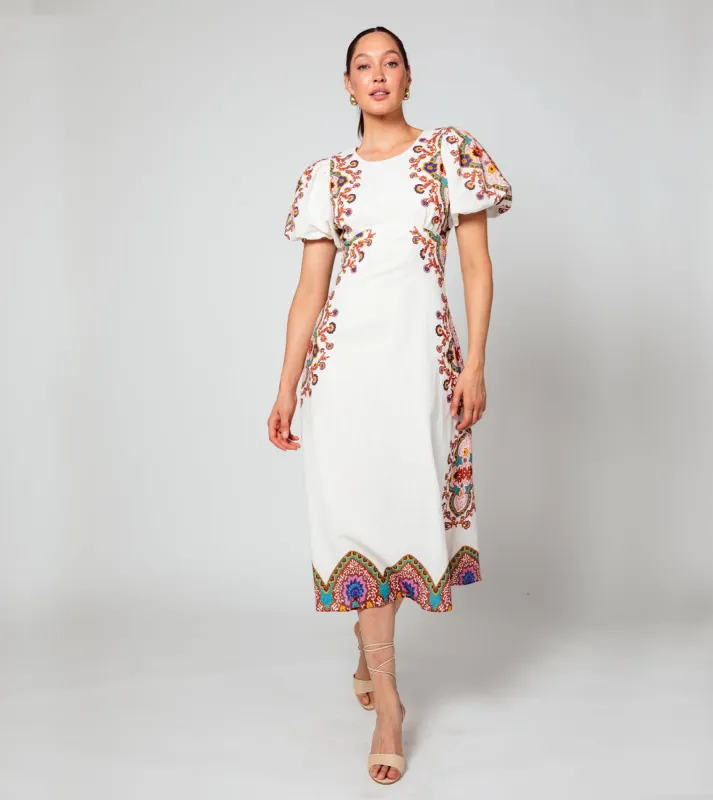 Hope Midi Dress | Lagos sold by Cleobella