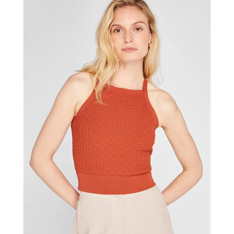 Tie Back Tank sold by Club Monaco