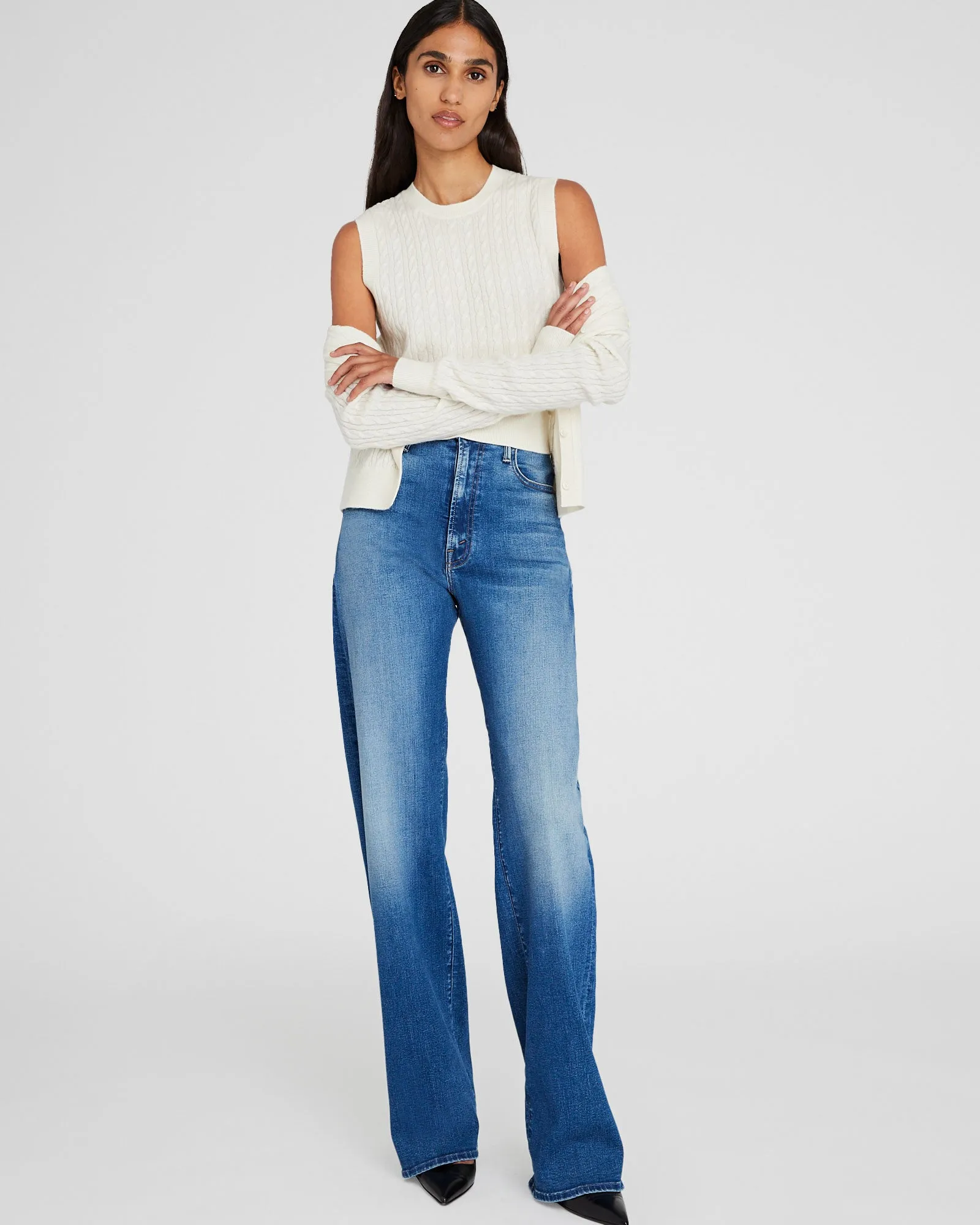 MOTHER The Lasso Heel Jeans sold by Club Monaco