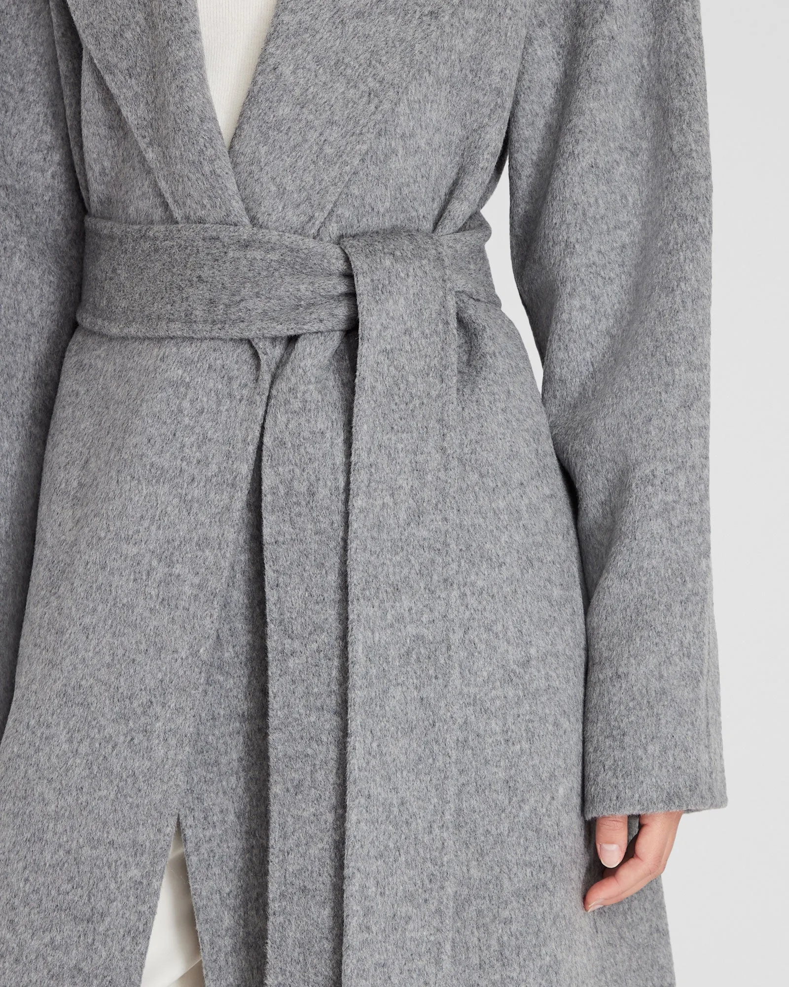 Double-Faced Wrap Coat sold by Club Monaco product image thumbnail 2