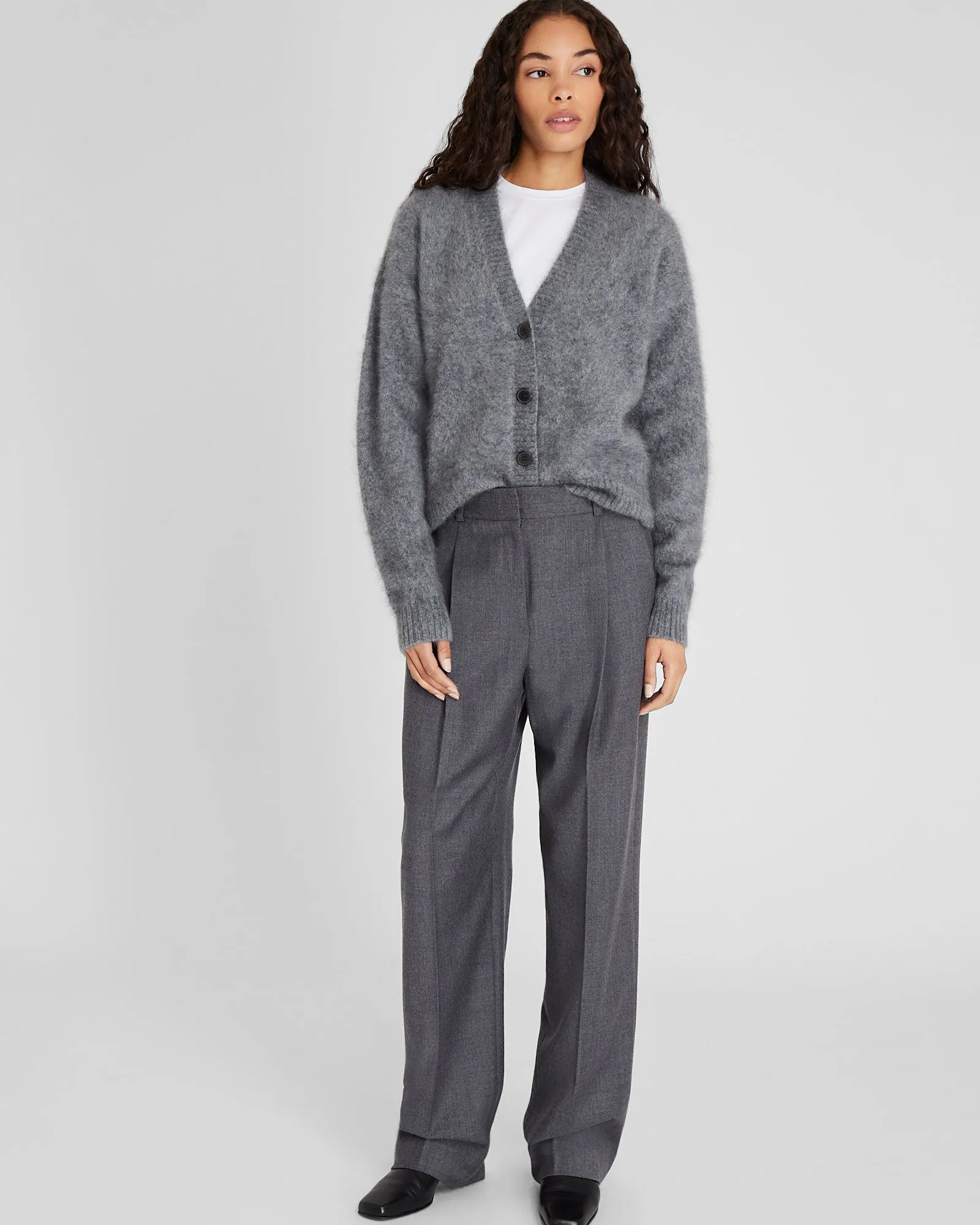 Brushed Cashmere Cardigan sold by Club Monaco product image thumbnail 3