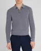 Long-Sleeve Stitch Wool Polo sold by Club Monaco