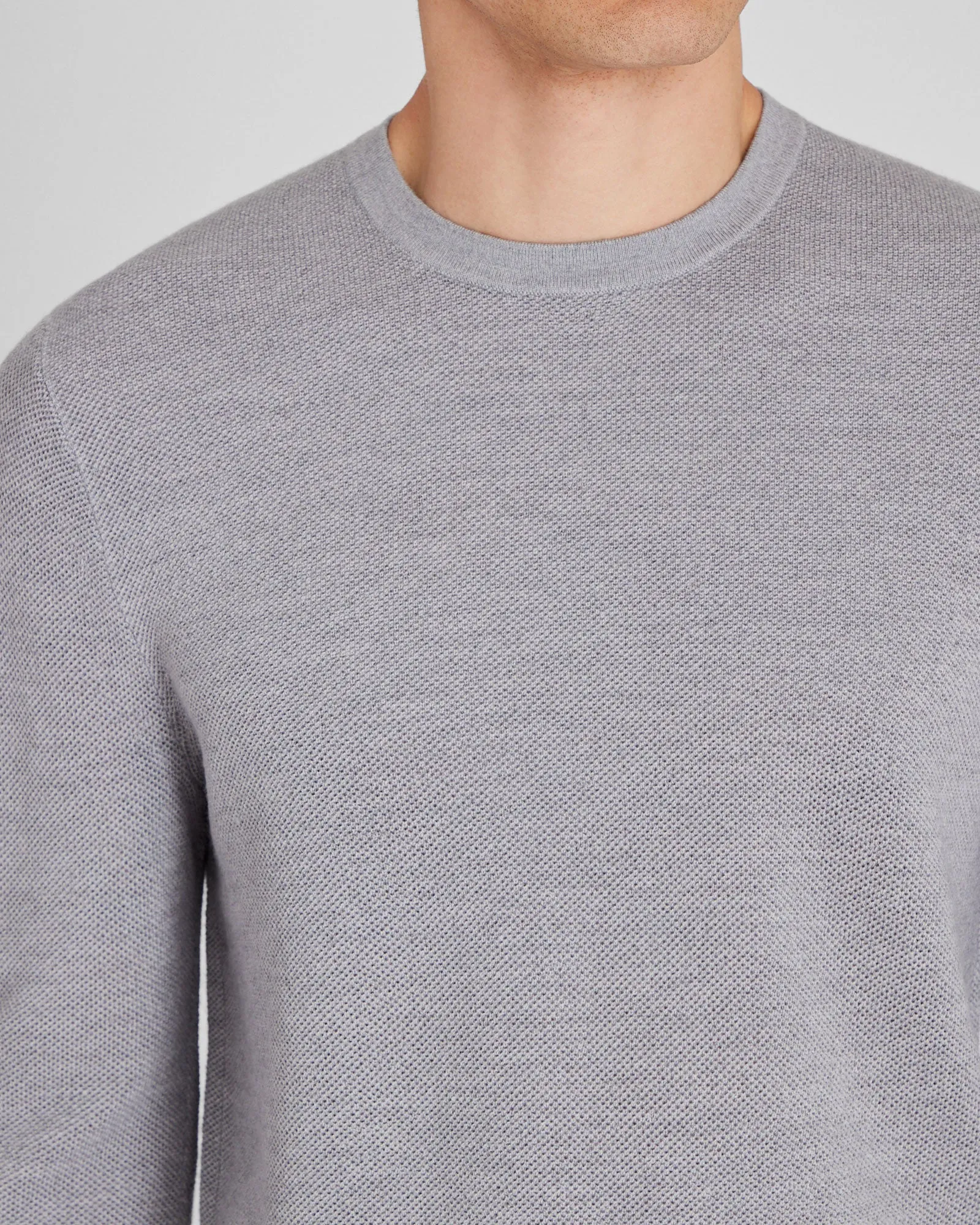 Wool Long-Sleeve Stitch Crew sold by Club Monaco product image thumbnail 2
