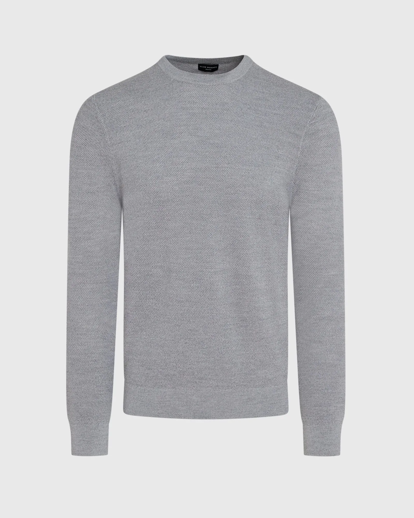 Wool Long-Sleeve Stitch Crew sold by Club Monaco product image thumbnail 4