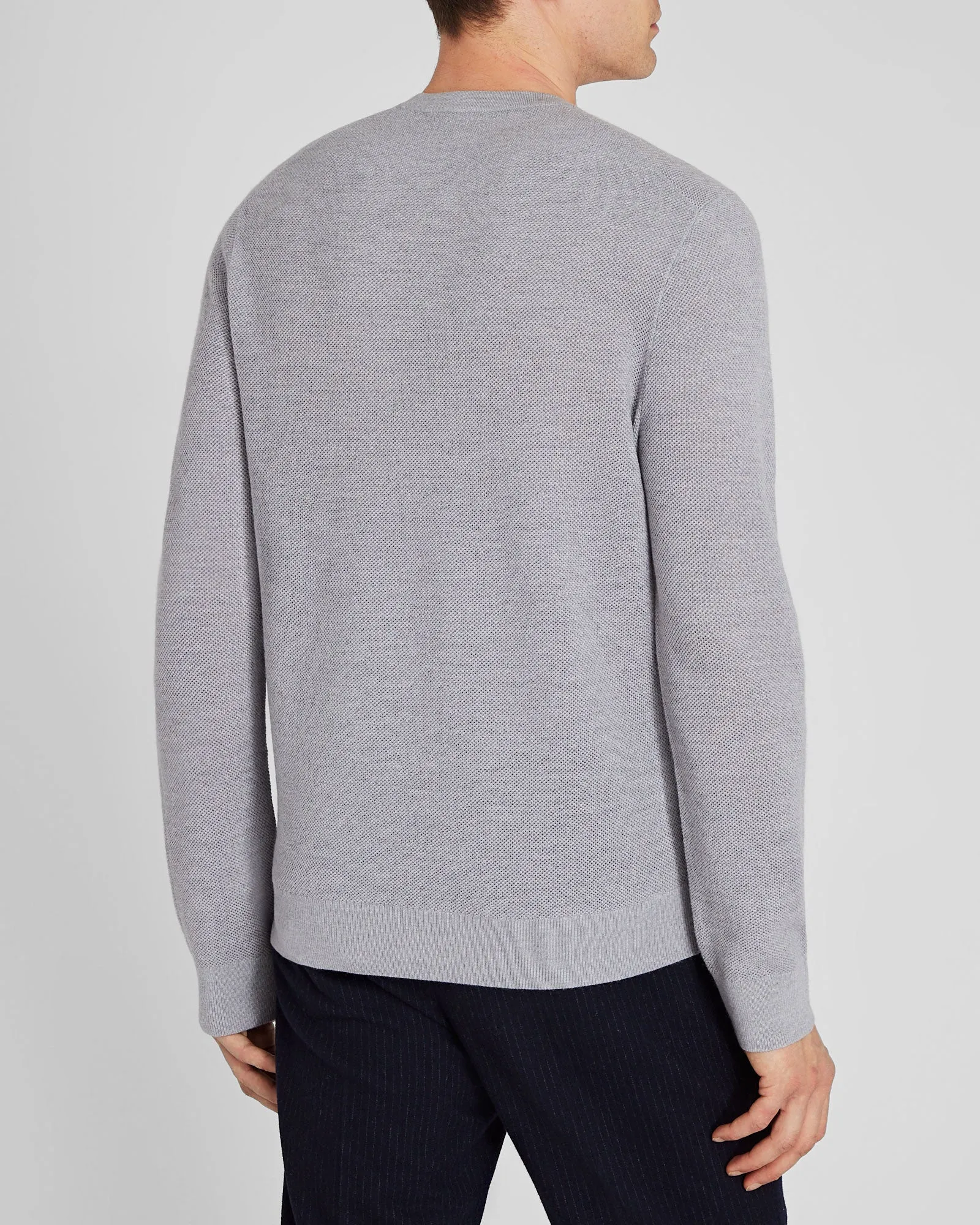 Wool Long-Sleeve Stitch Crew sold by Club Monaco product image thumbnail 5