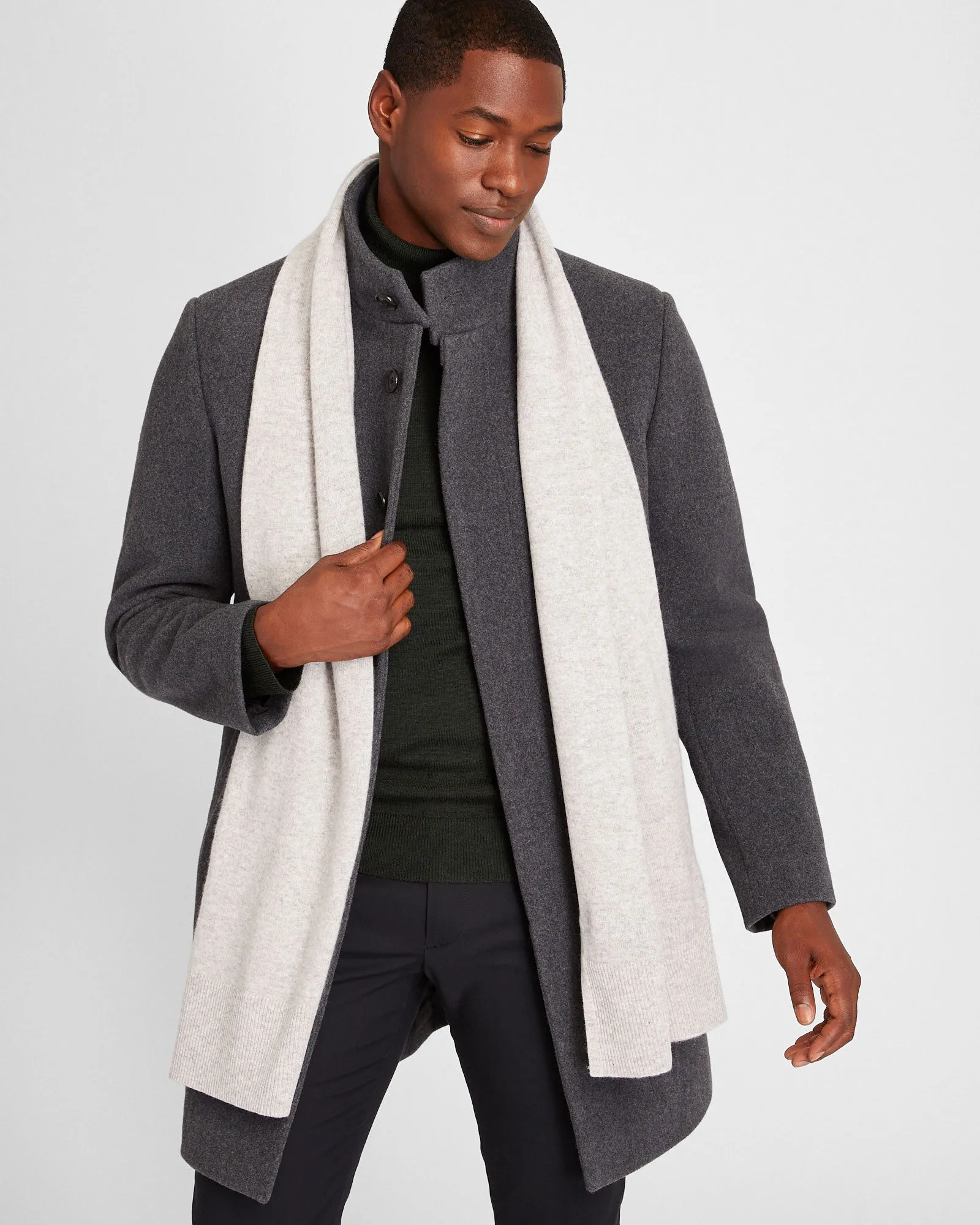 Kensington Cashmere Scarf sold by Club Monaco product image thumbnail 2