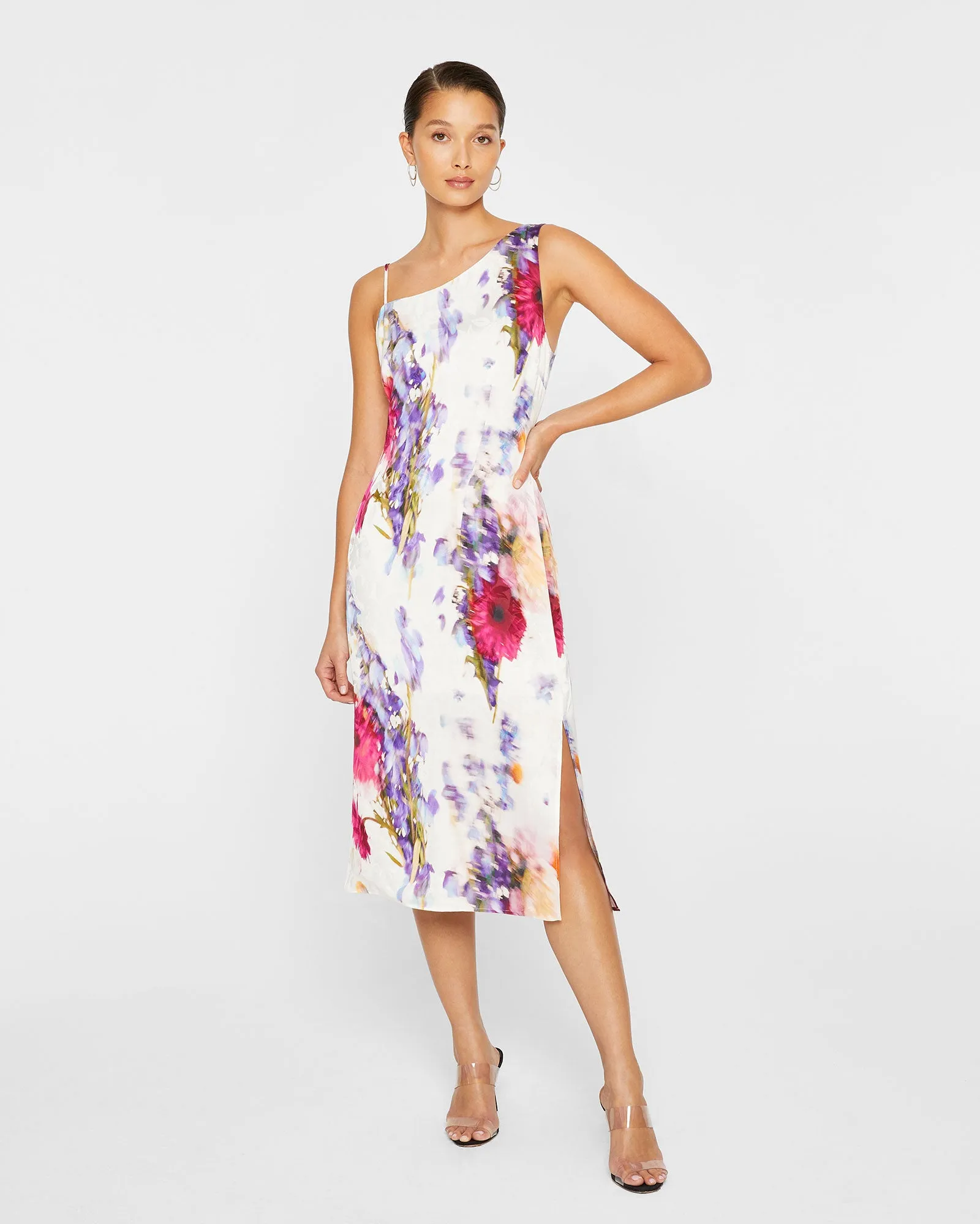 Asymmetrical Slip Dress sold by Club Monaco