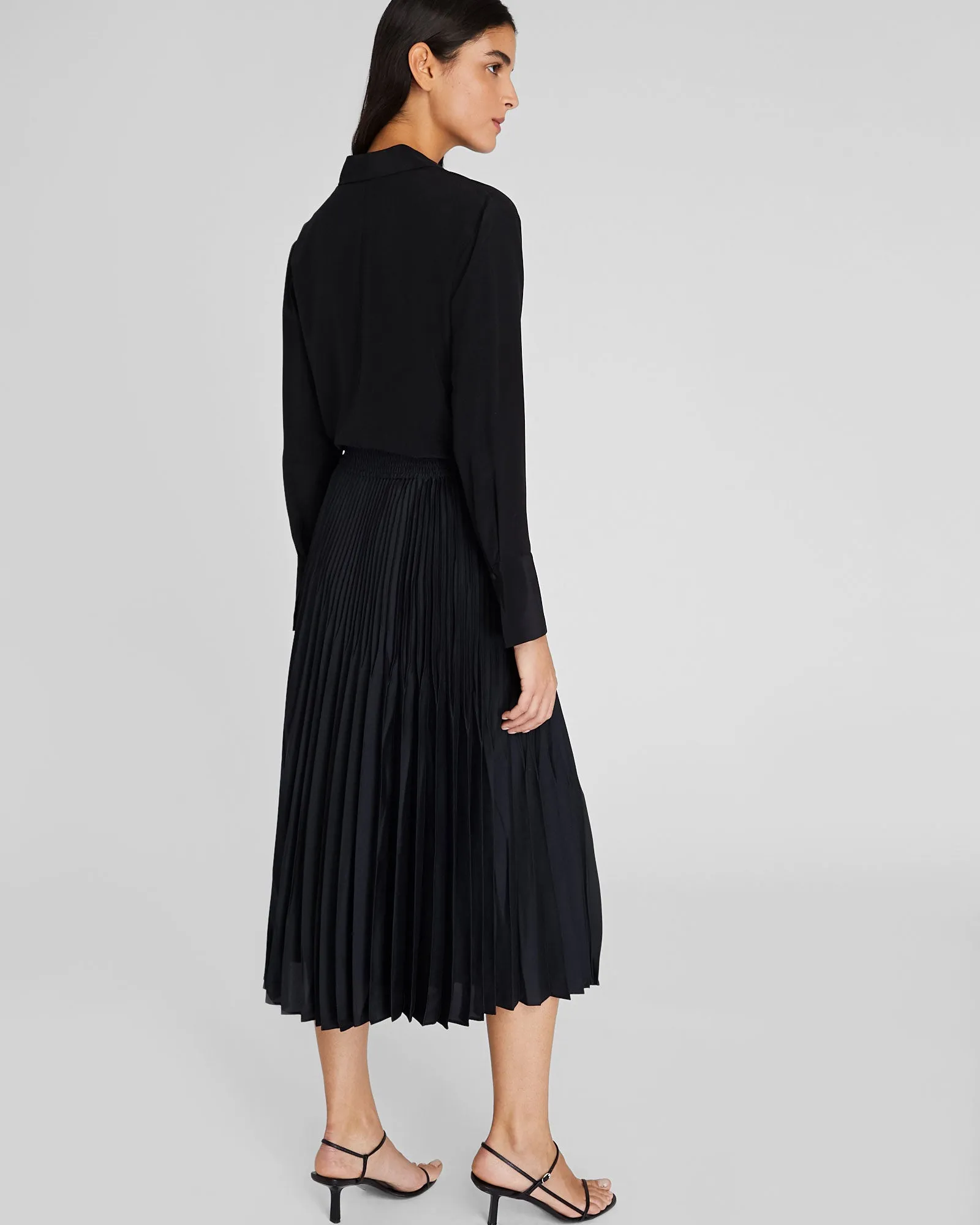 Angle Pleated Skirt sold by Club Monaco product image thumbnail 5