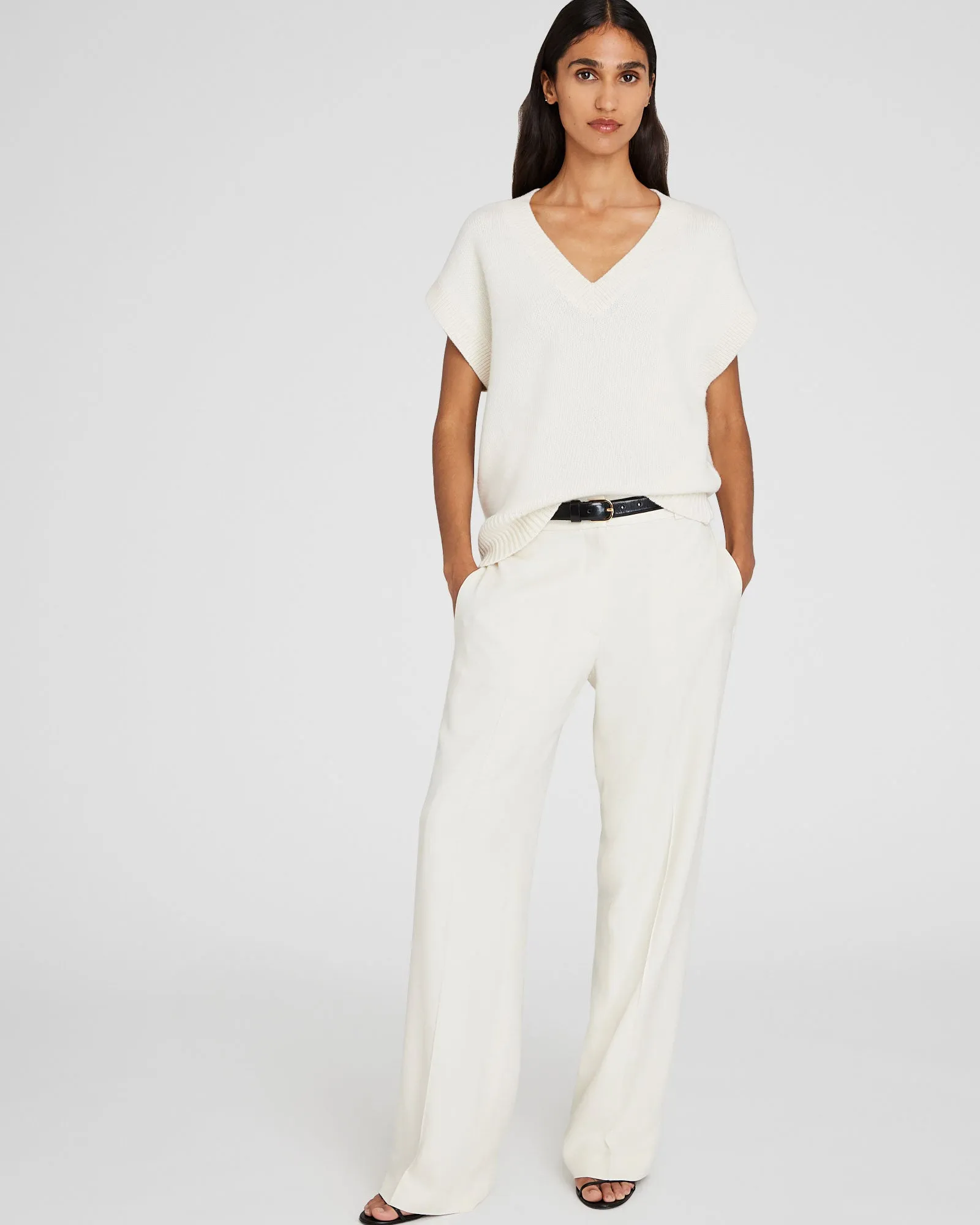 Relaxed Sweater Vest sold by Club Monaco product image thumbnail 4