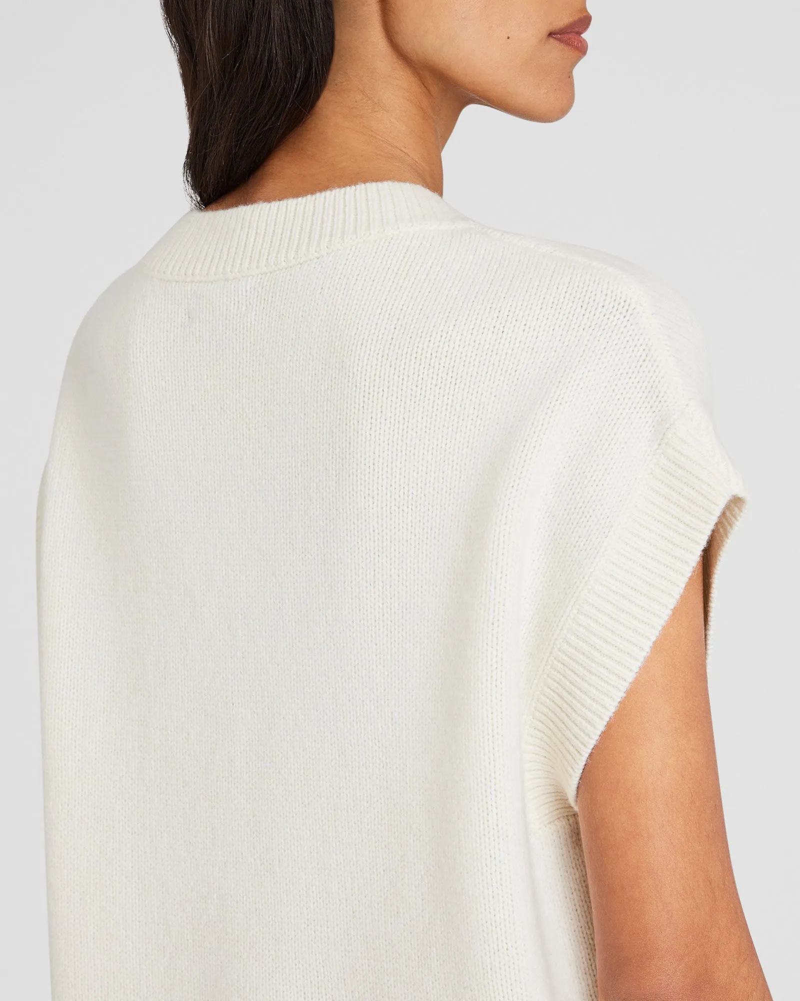 Relaxed Sweater Vest sold by Club Monaco product image thumbnail 3