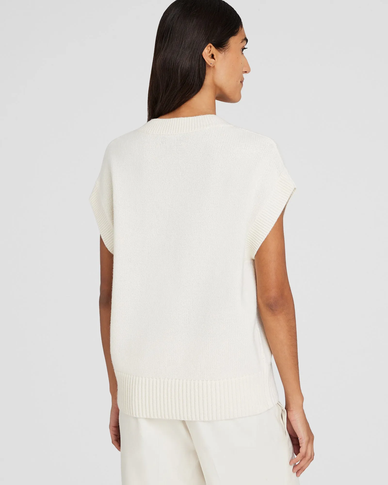 Relaxed Sweater Vest sold by Club Monaco product image thumbnail 2